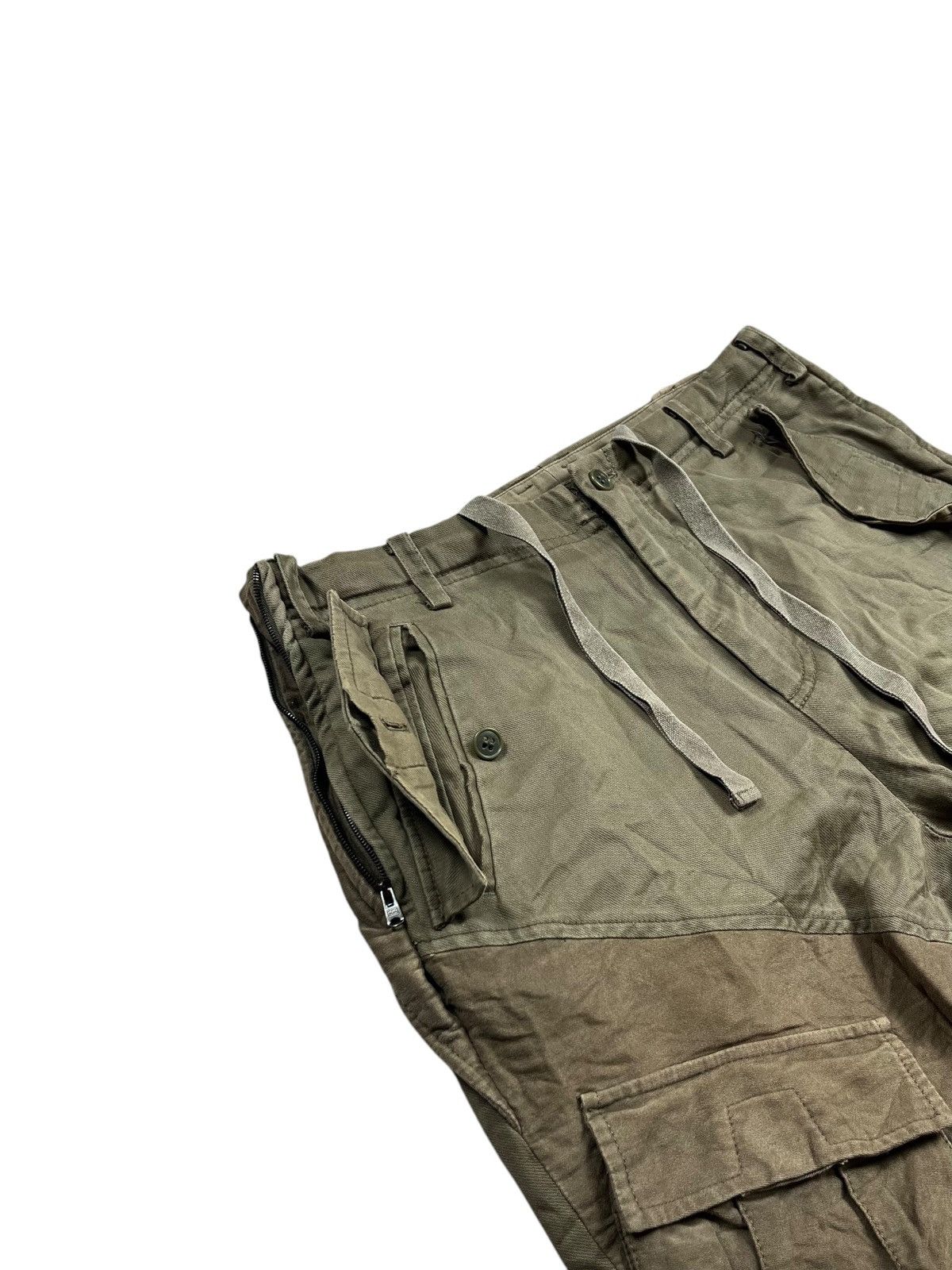 If Six Was Nine 2000s Yoshihiro Hamato - Apocalypse Style Cargo Pants Size US 29 - 8 Thumbnail