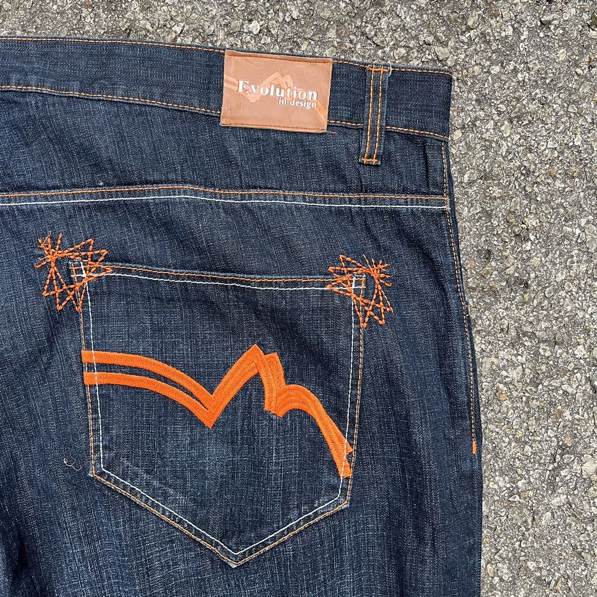 Southpole SIZE 54 VINTAGE Y2K BAGGY JEANS EVOLUTION EXTRA BAGGY DENIM Size US 44 / EU 60 - 10 Thumbnail