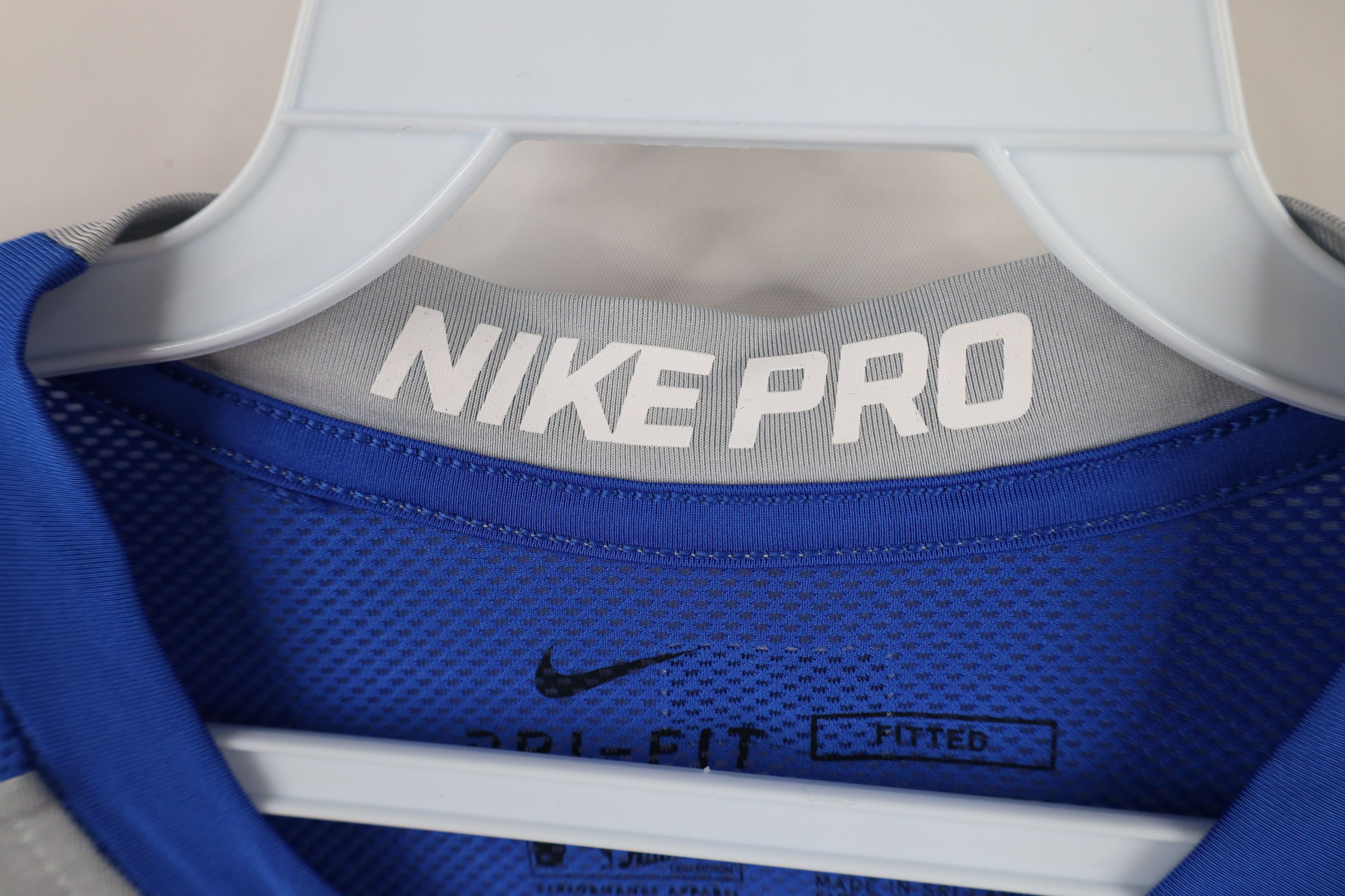 Nike × Vintage Nike Pro Scott Center Swoosh 3/4 Sleeve Raglan T-Shirt Size US XL / EU 56 / 4 - 8 Thumbnail