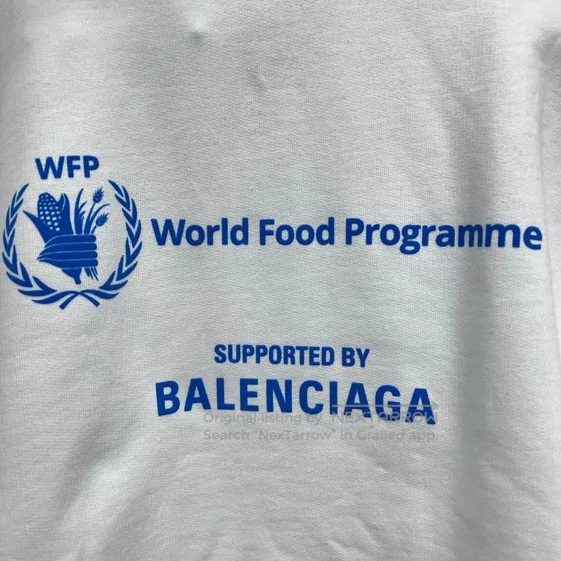 Balenciaga Balenciaga WFP Logo Foam Print Hoodie. Size US XS / EU 42 / 0 - 3 Thumbnail