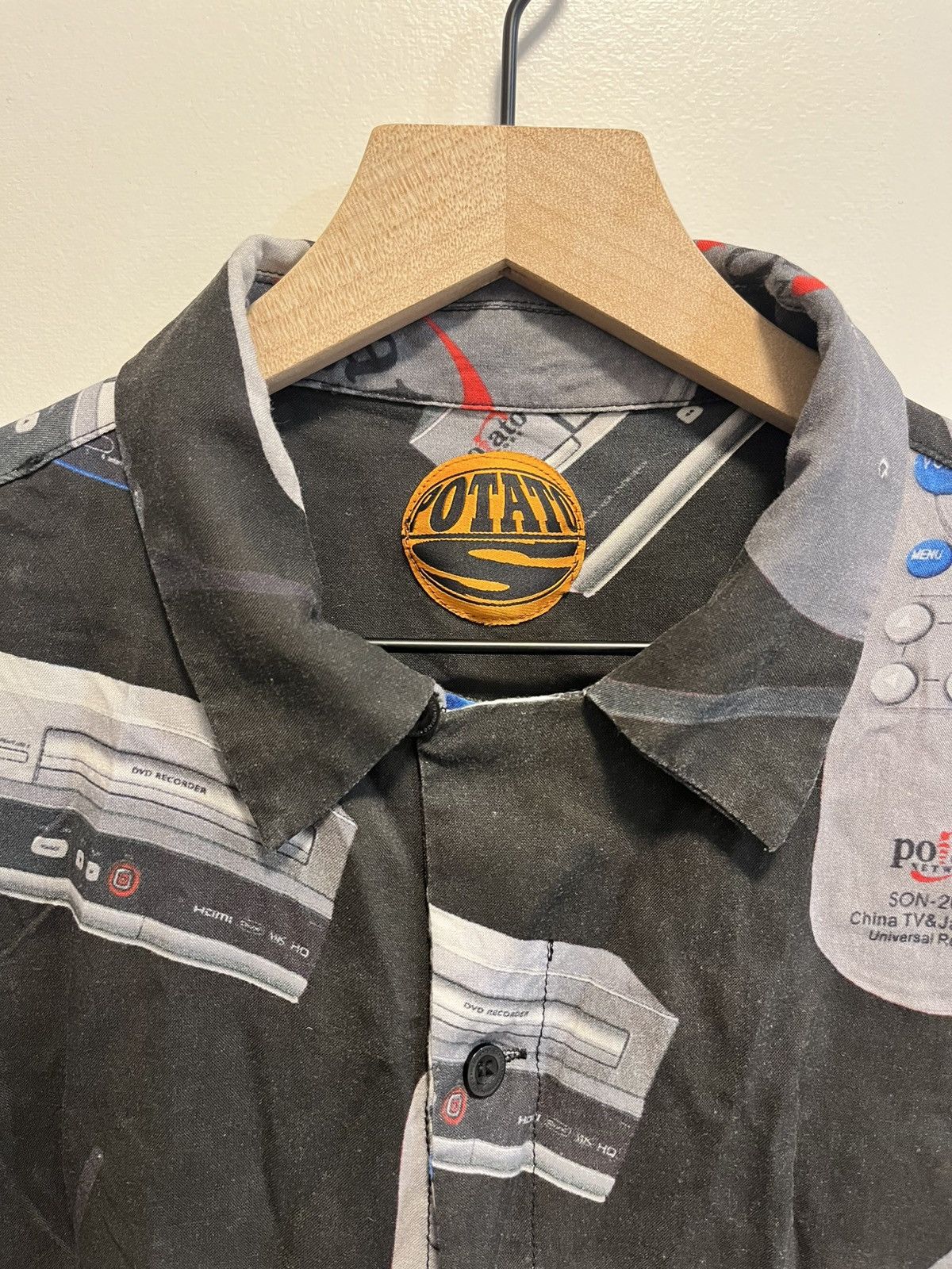 Imran Potato Imran Potato Celly Button Up Black Small Size US S / EU 44-46 / 1 - 5 Thumbnail