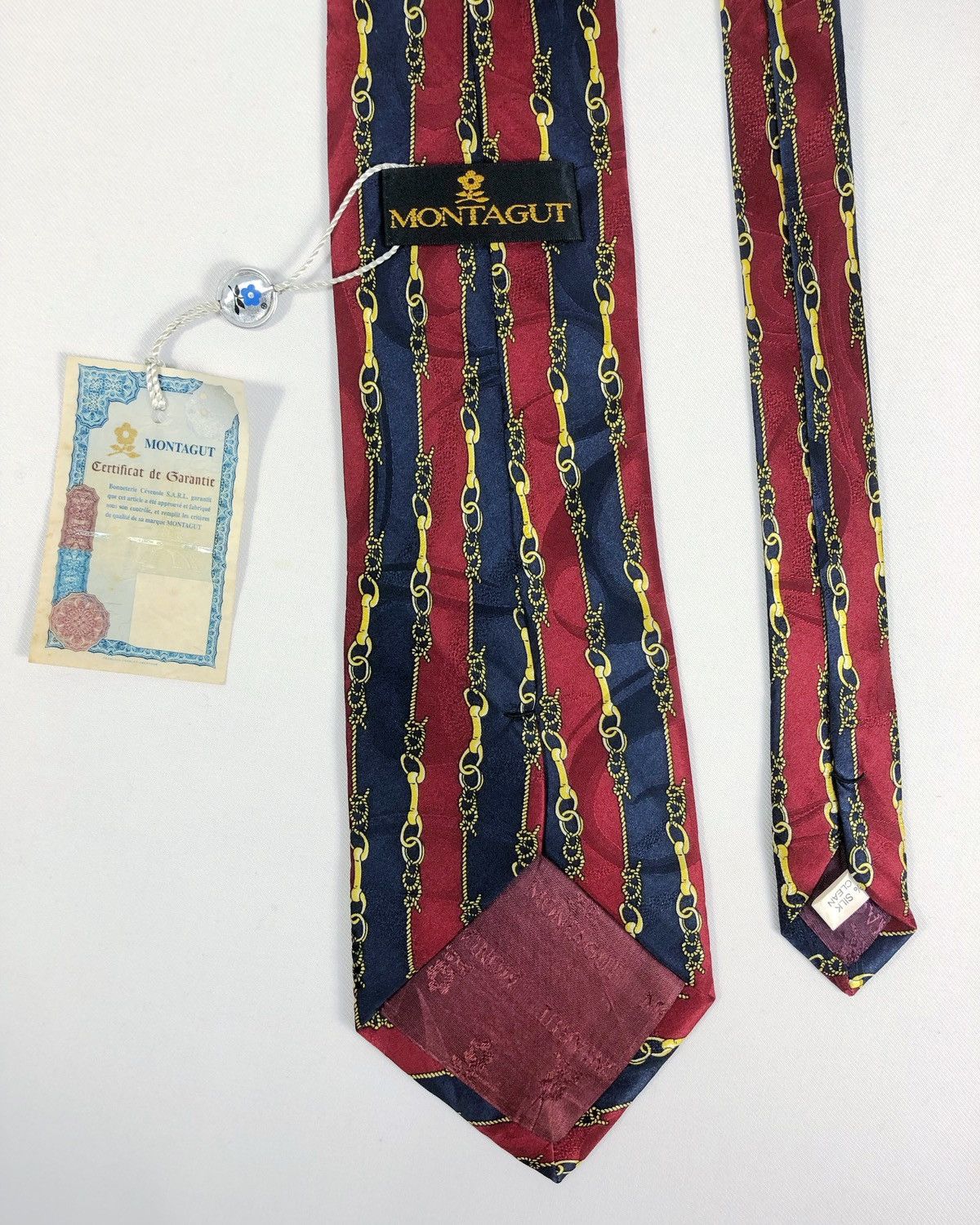 Montagut Rare Vintage NOS Montagut Silk Tie Size ONE SIZE - 7 Thumbnail