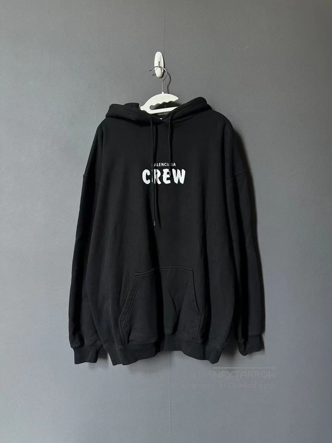 Balenciaga Balenciaga Black Crew Hoodie XS. Size US XS / EU 42 / 0 - 1 Thumbnail