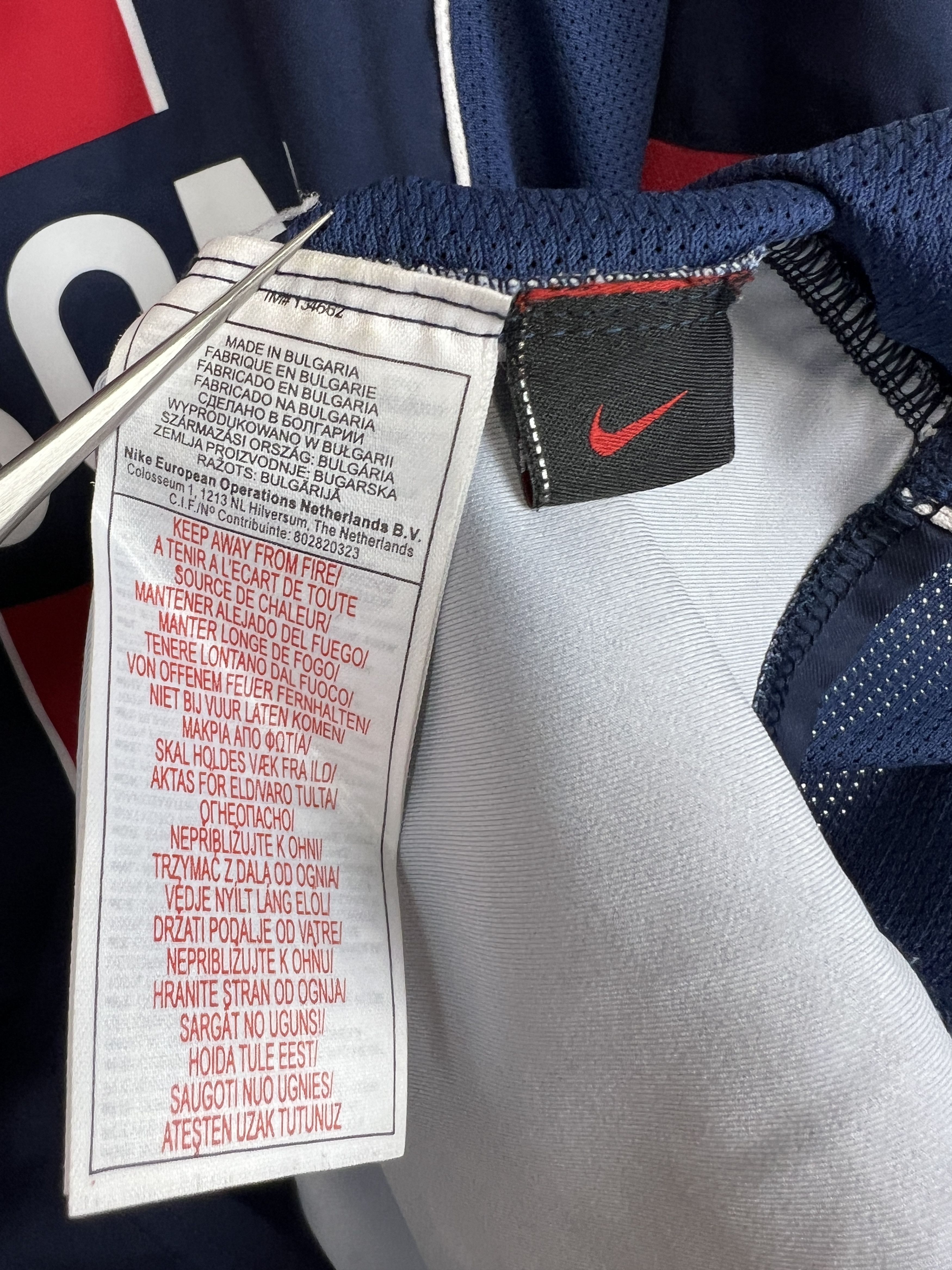 Nike Paris Saint-Germain PSG football shirt #10 Ronaldinho Jersey Size US XL / EU 56 / 4 - 6 Thumbnail