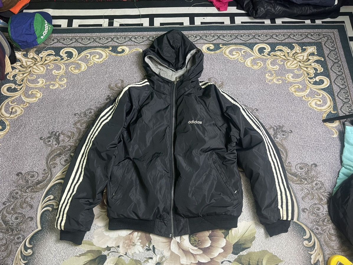Adidas × Vintage Vintage Adidas Jacket Windbreaker Riversible Size US M / EU 48-50 / 2 - 1 Thumbnail