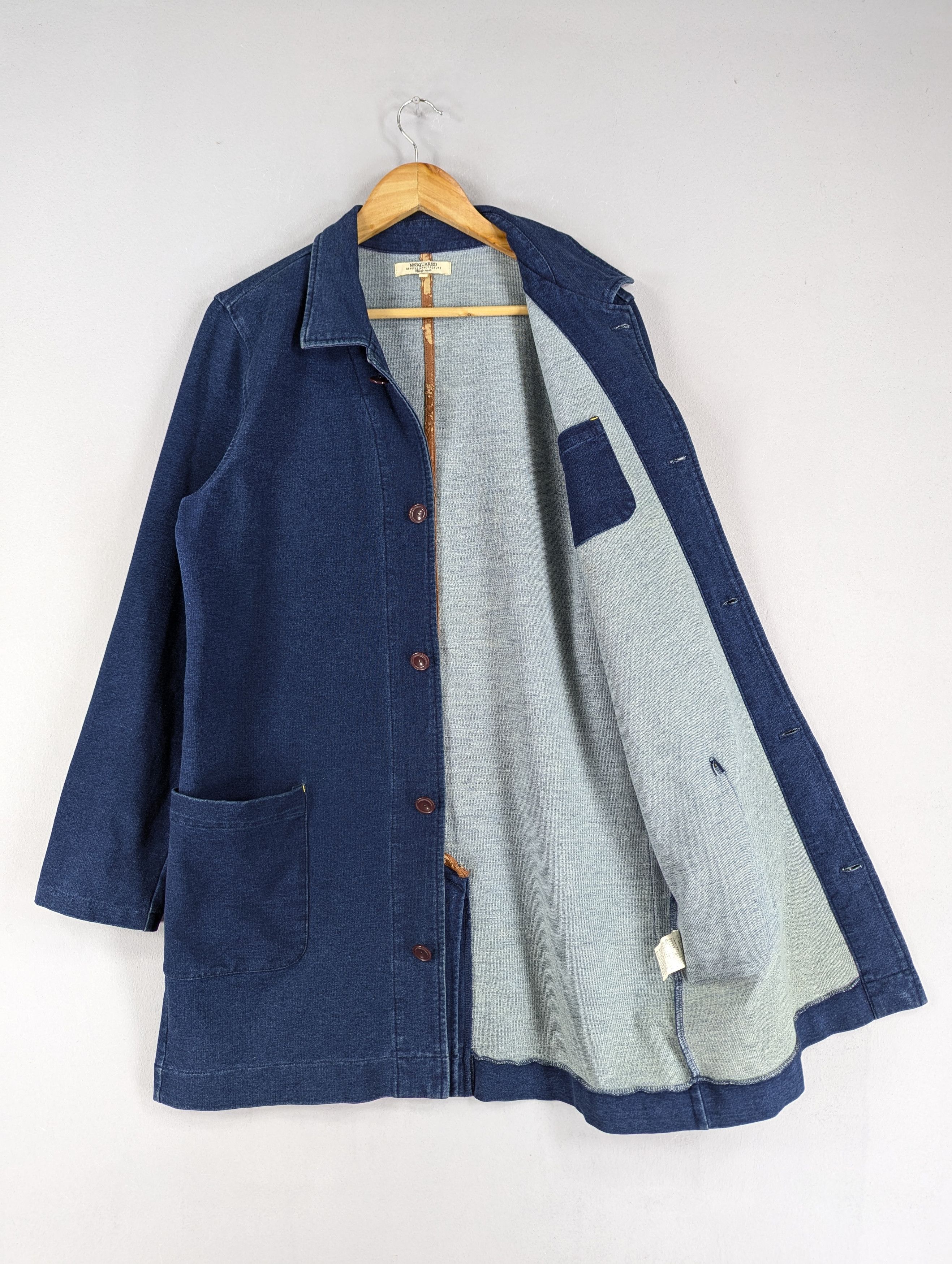Japanese Brand M2squared Button Ups Chore Style Jacket Size L / US 10 / IT 46 - 6 Thumbnail