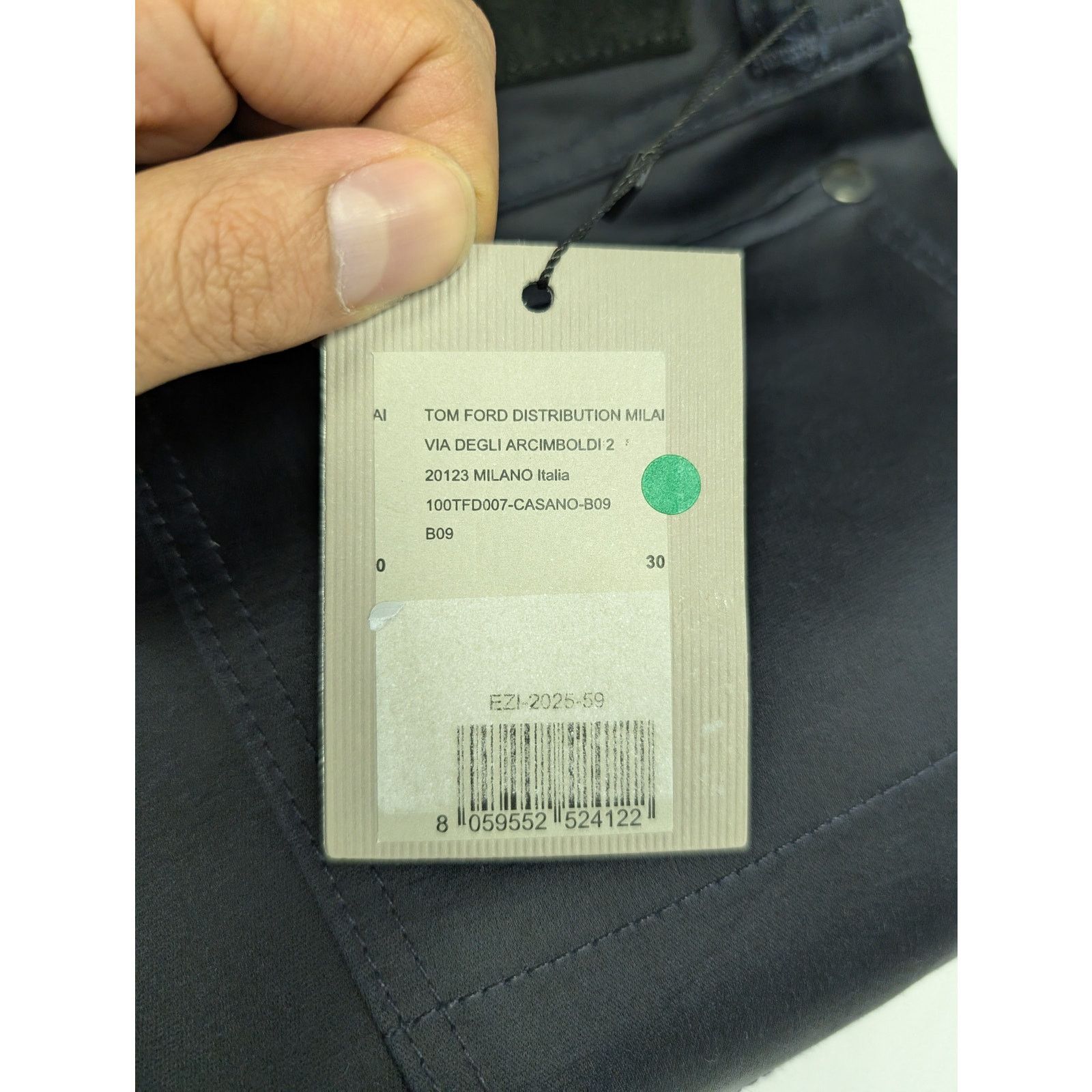 Tom Ford o1rshd1 Tapered Jean Pant in Navy Blue Size US 30 / EU 46 - 16 Thumbnail