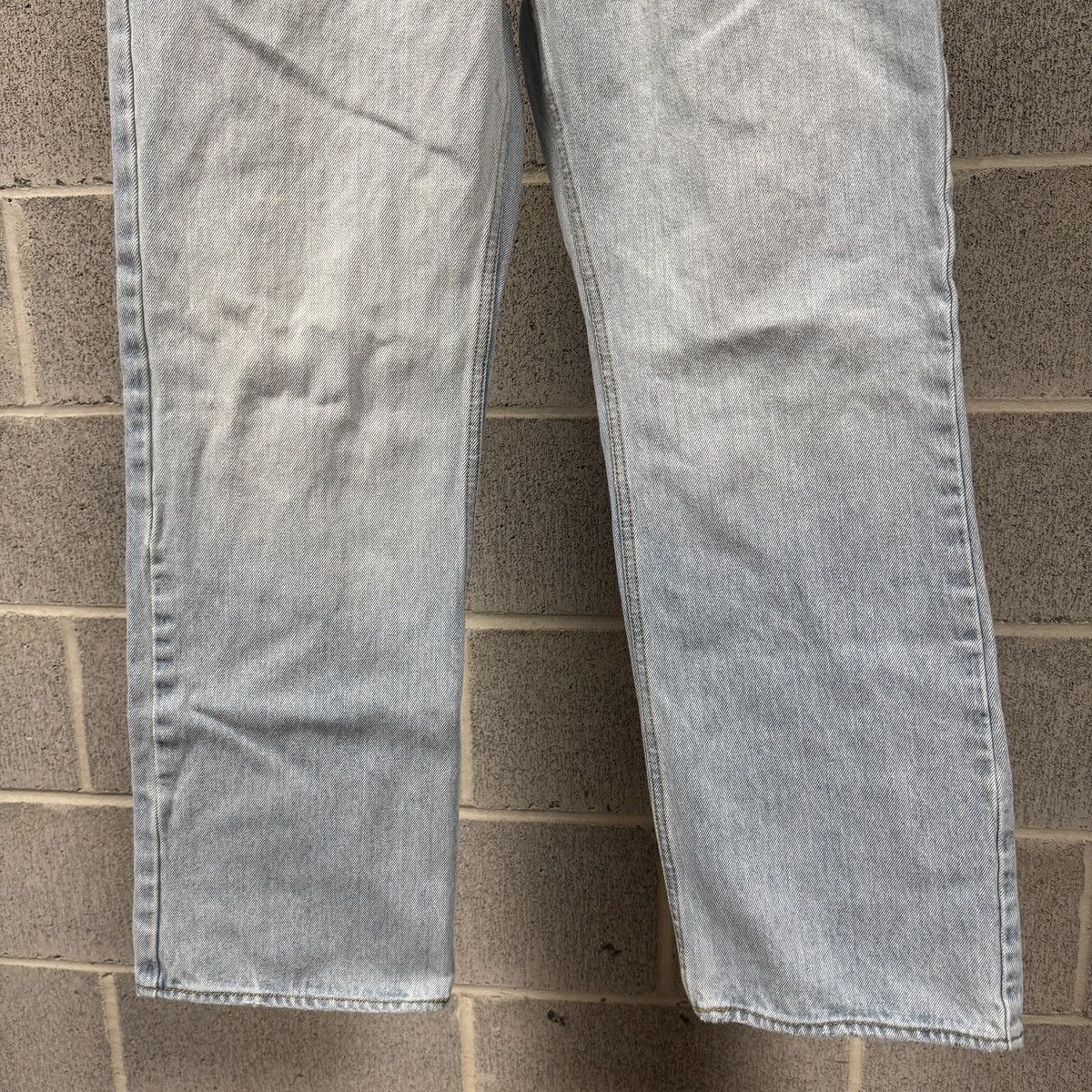 Vintage Y2K Faded Distressed Light Wash Bootcut Jeans ERD Grunge Size US 30 / EU 46 - 5 Thumbnail