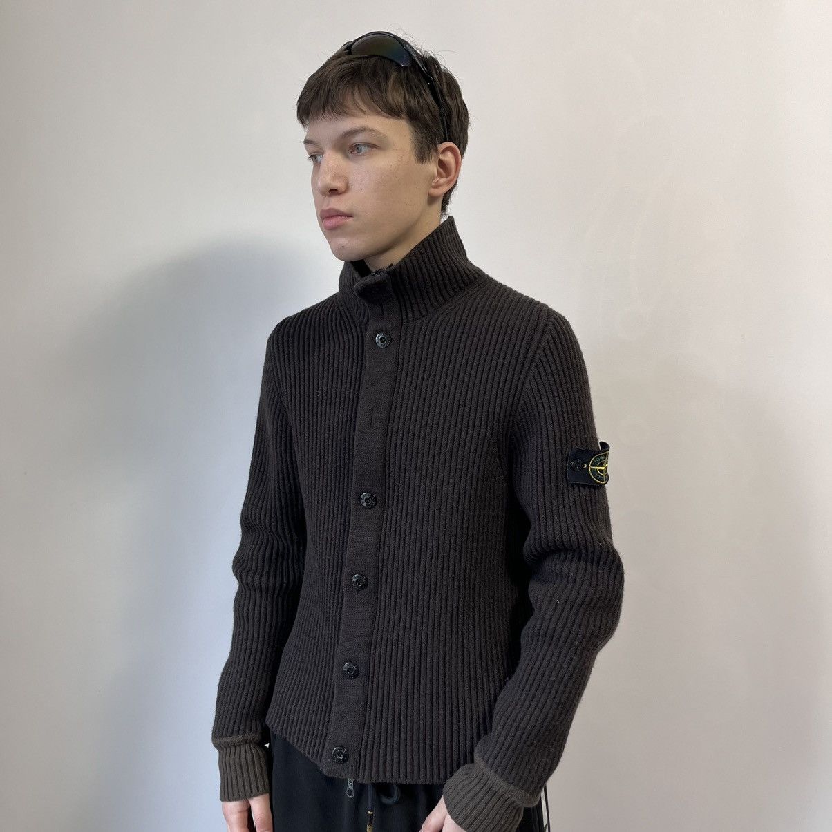 Stone Island Vintage Stone Island Made In Italy Full Zip Sweater Size US XL / EU 56 / 4 - 1 Thumbnail