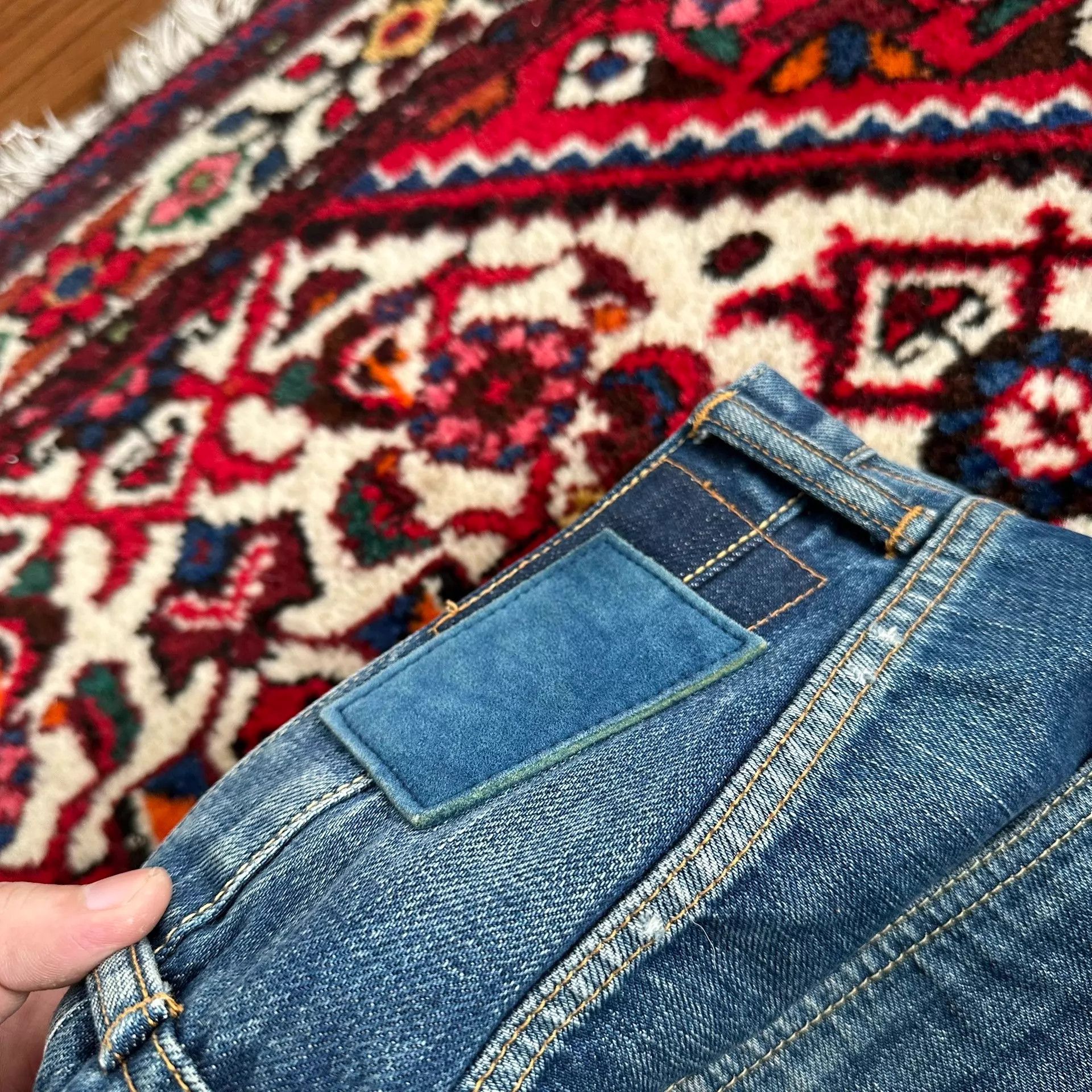 Visvim visvim 16ss 05D12 Muddy Straight Denim W30L30 9.5-9.8 Size US 30 / EU 46 - 7 Thumbnail