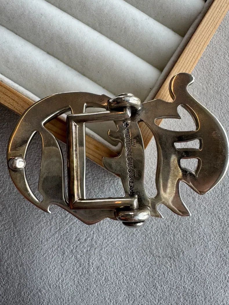 Chrome Hearts CHROME HEARTS size 36 Small CH letter belt Size ONE SIZE - 6 Thumbnail