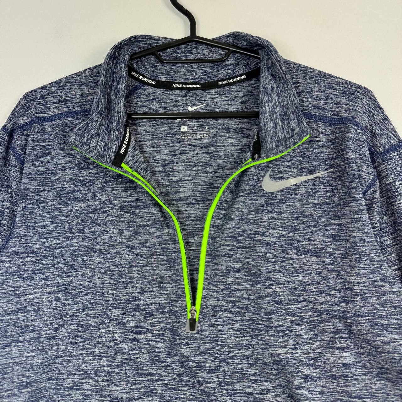 Nike Nike Dri Fit Running Pullover Blue Long Sleeve Size M Size US M / EU 48-50 / 2 - 3 Thumbnail