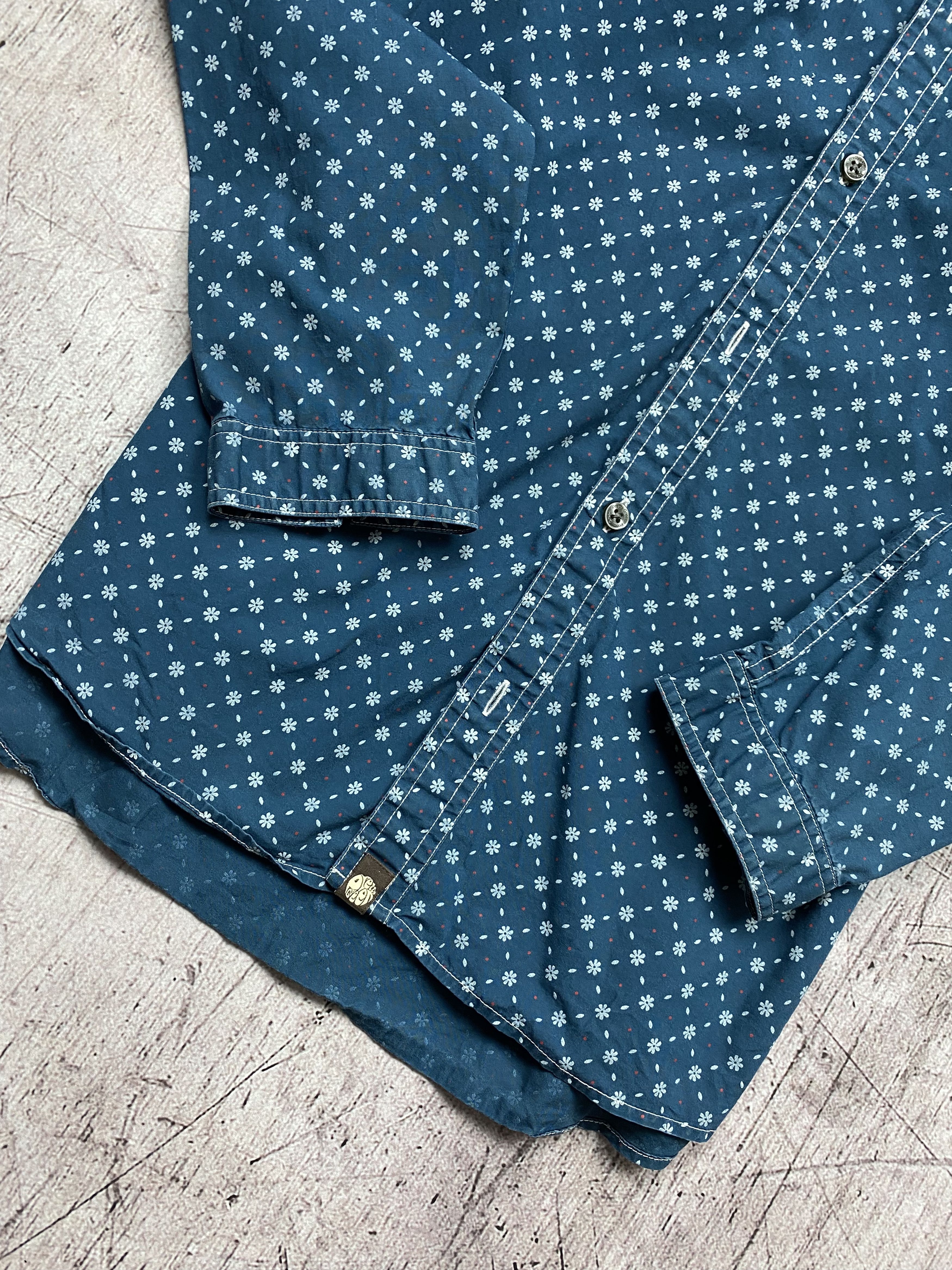Pretty Green × Vintage Pretty Green Vintage Mens Long Sleeve Shirt Size US M / EU 48-50 / 2 - 3 Thumbnail