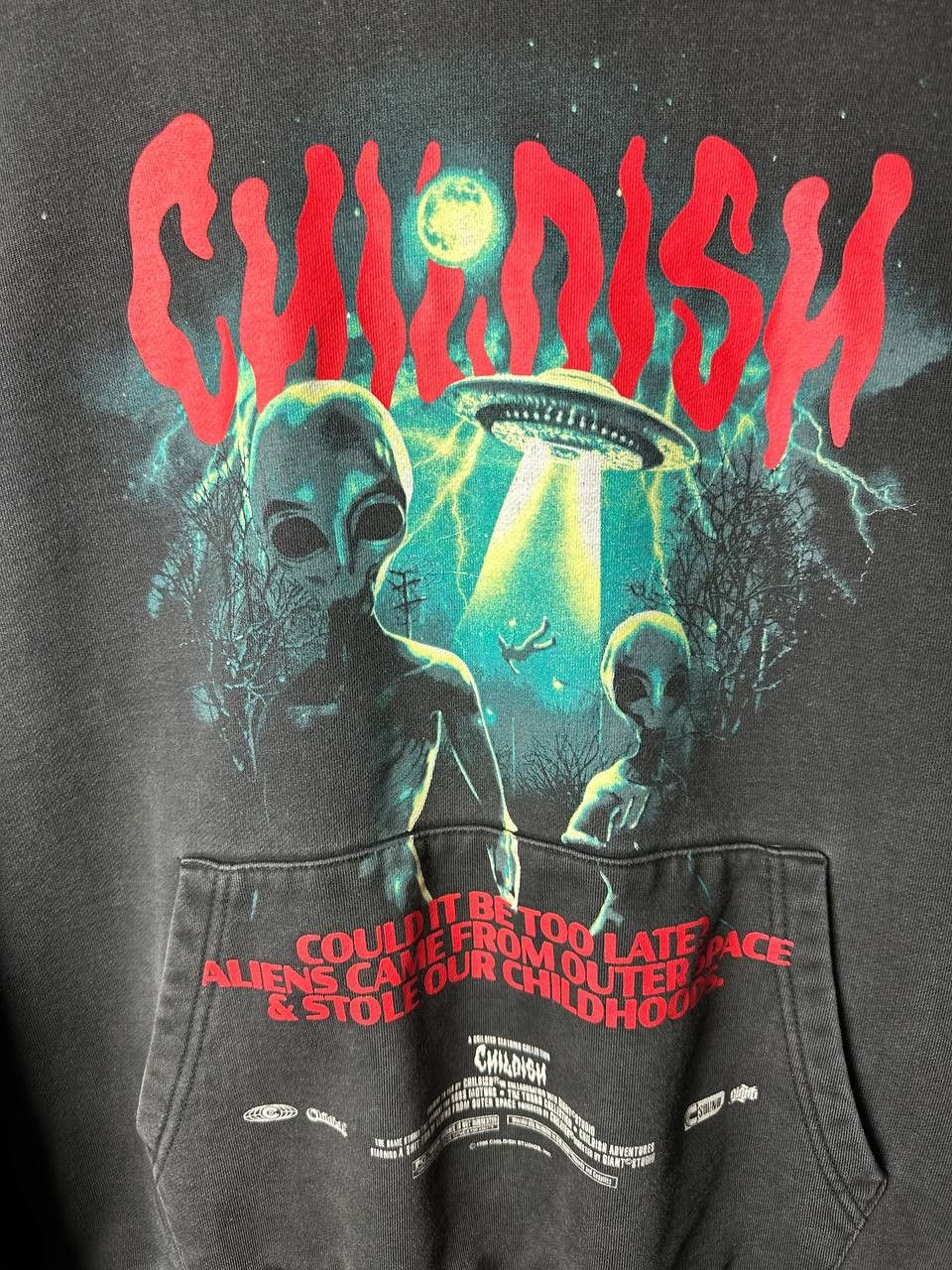 Rap Tees Childish Aliens ufo hoodie sweatshirt size Medium Size US M / EU 48-50 / 2 - 2 Thumbnail