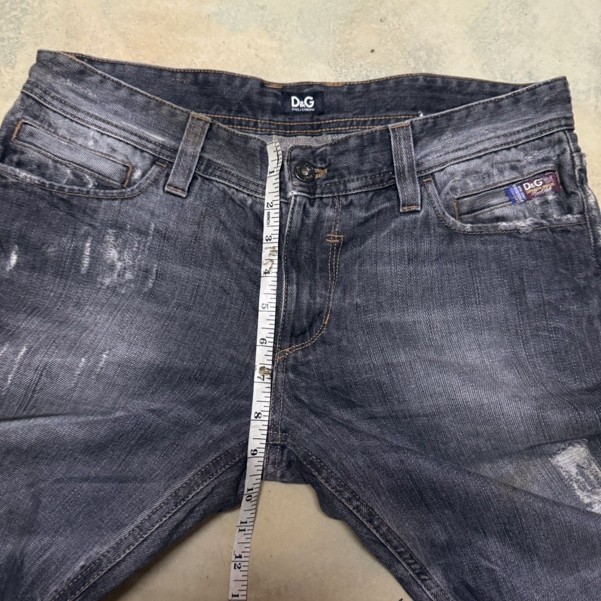 Dolce & Gabbana Dolce & Gabbana Distressed Denim Jeans Size US 33 - 14 Thumbnail