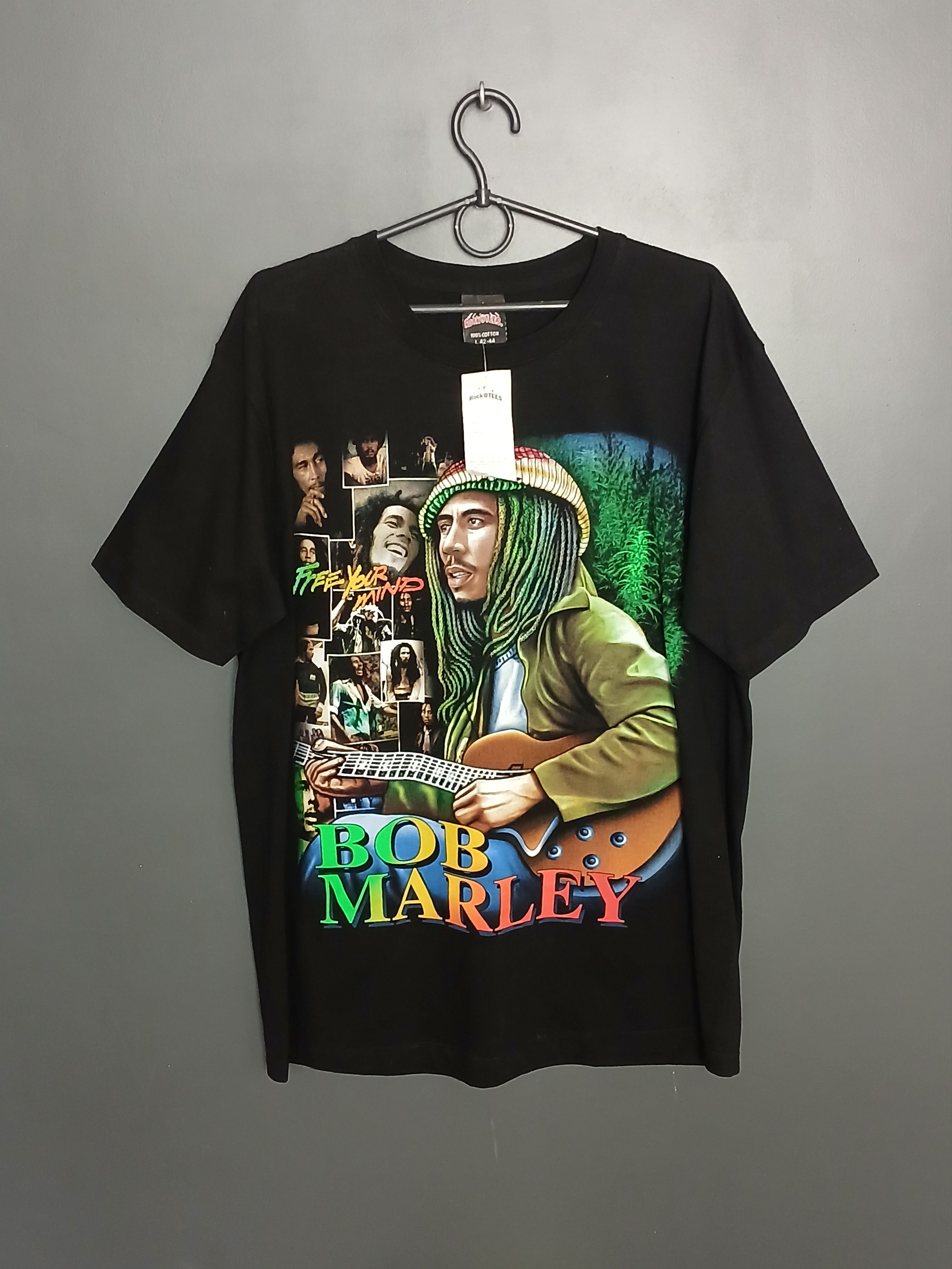 Band Tees × Bob Marley New Bob Marley T-Shirt Size US L / EU 52-54 / 3 - 1 Thumbnail