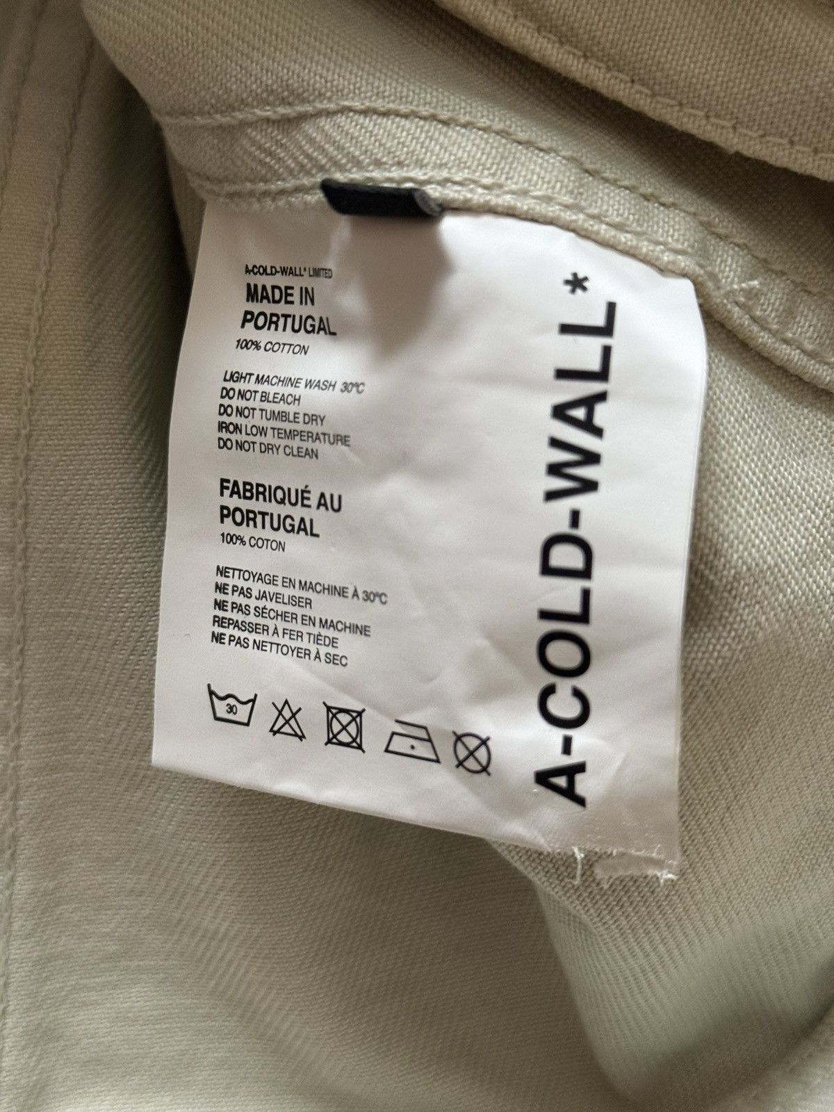 A-COLD-WALL* ACW Denim Trucker Size US XL / EU 56 / 4 - 5 Thumbnail