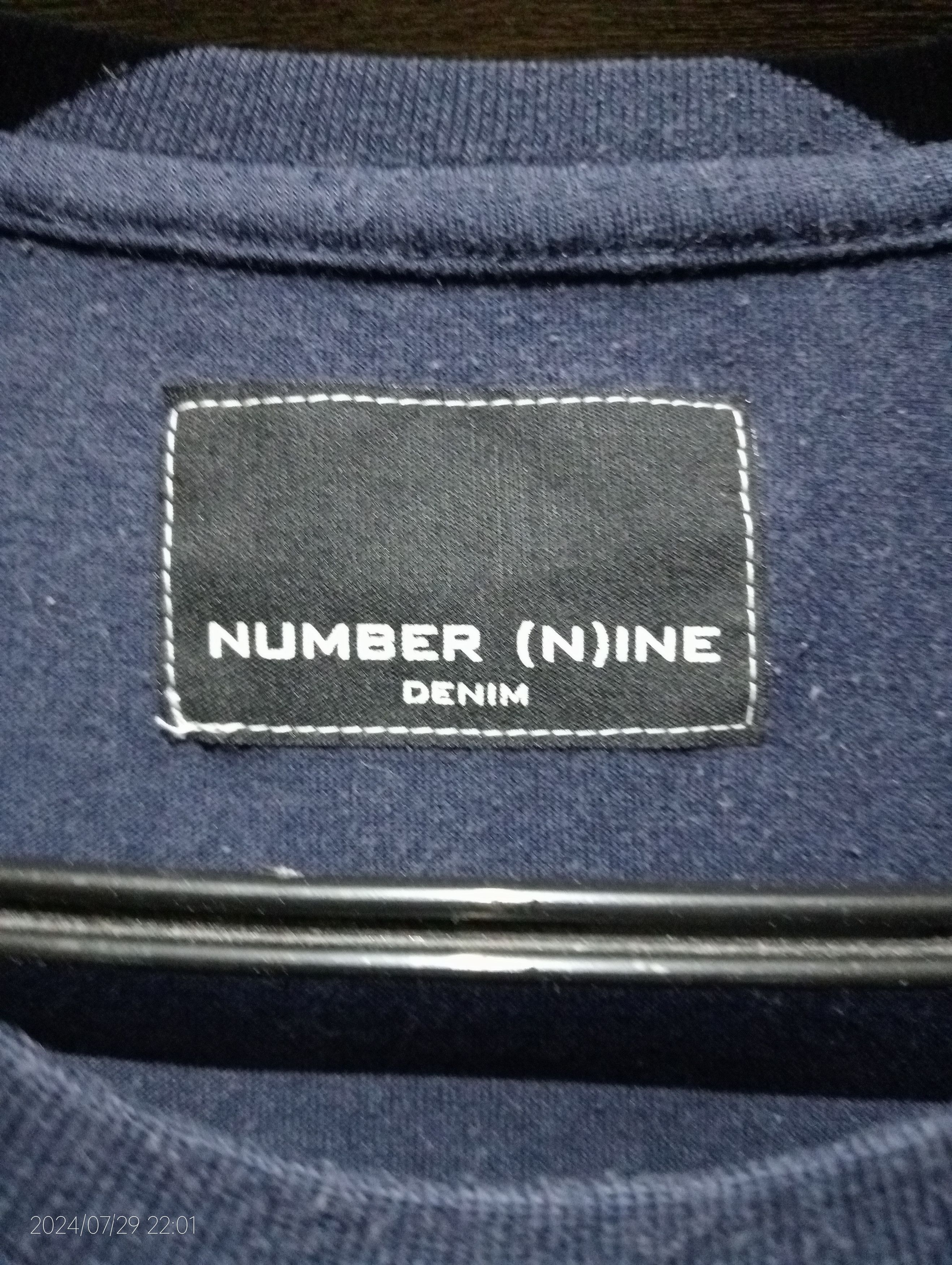 Number (N)ine Number (N)ine Single Pocket Plain Tee Size US S / EU 44-46 / 1 - 2 Thumbnail