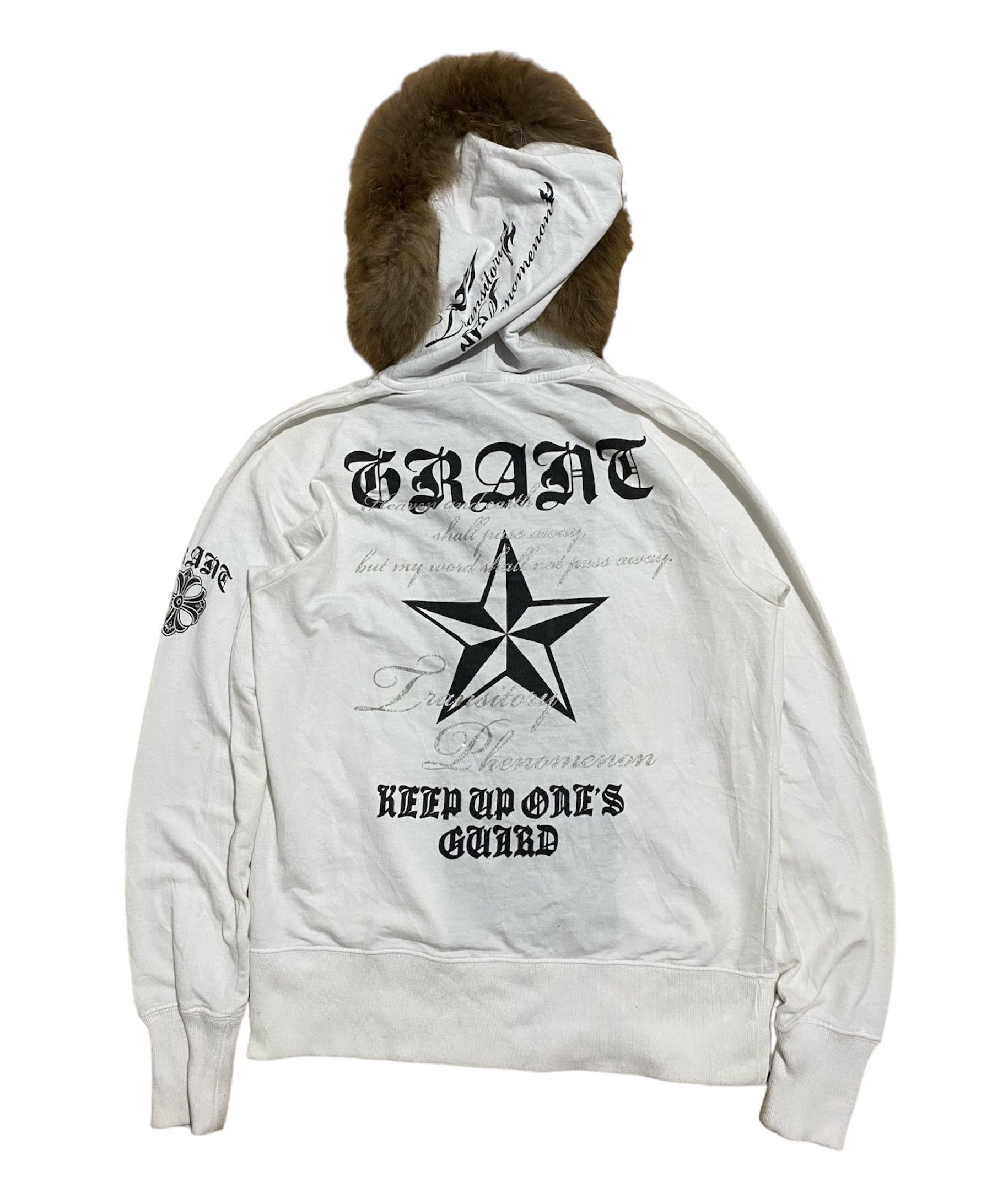 Beauty Beast × If Six Was Nine × Japanese Brand Vintage transitory phenomenon poem Fur hoodie lgb style Size US L / EU 52-54 / 3 - 2 Thumbnail
