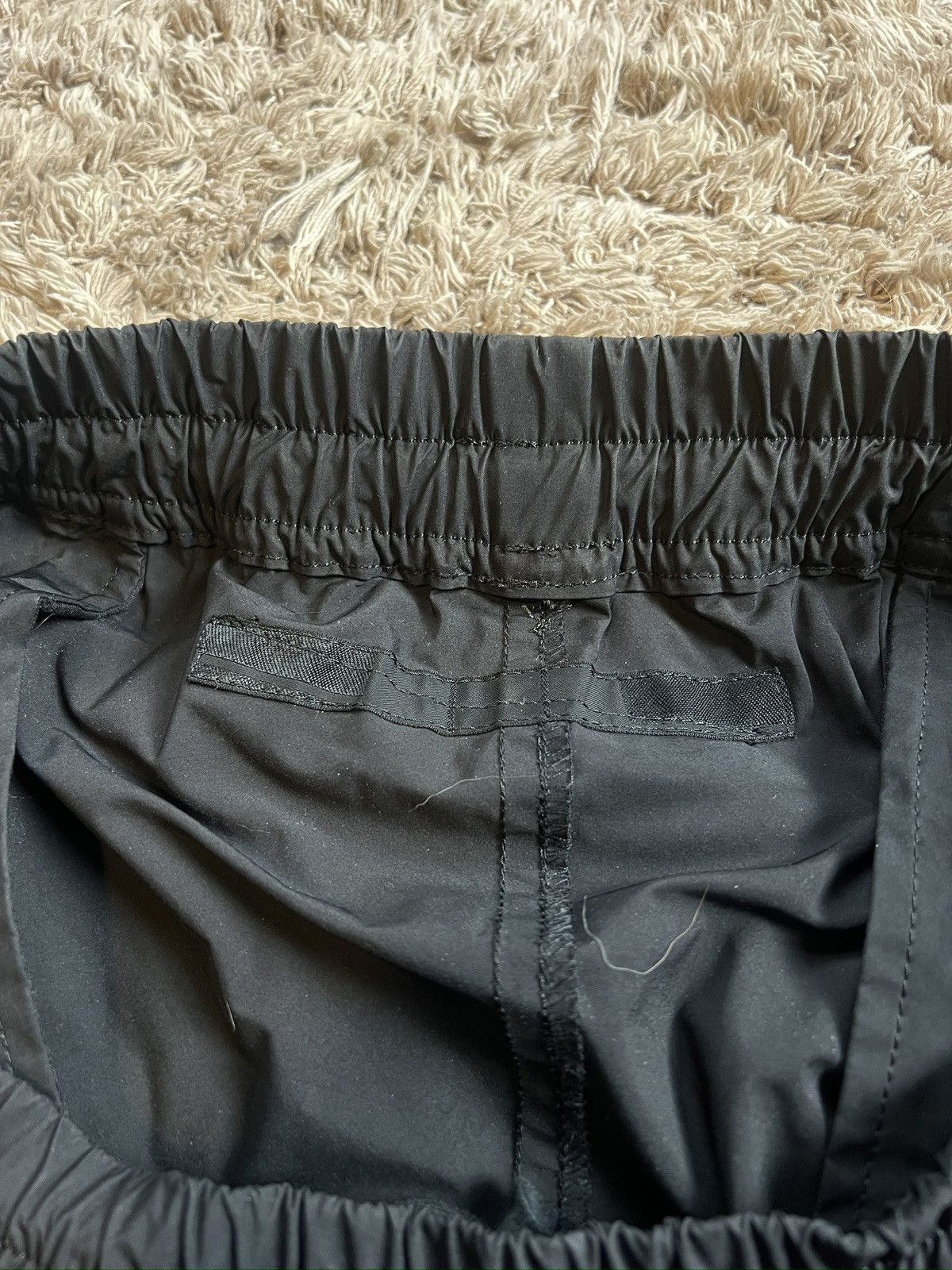 Julius NILOS SPRING SUMMER 2017 INFLAMMATORS BLACK TAFFETA SHORTS Size US 33 - 6 Thumbnail
