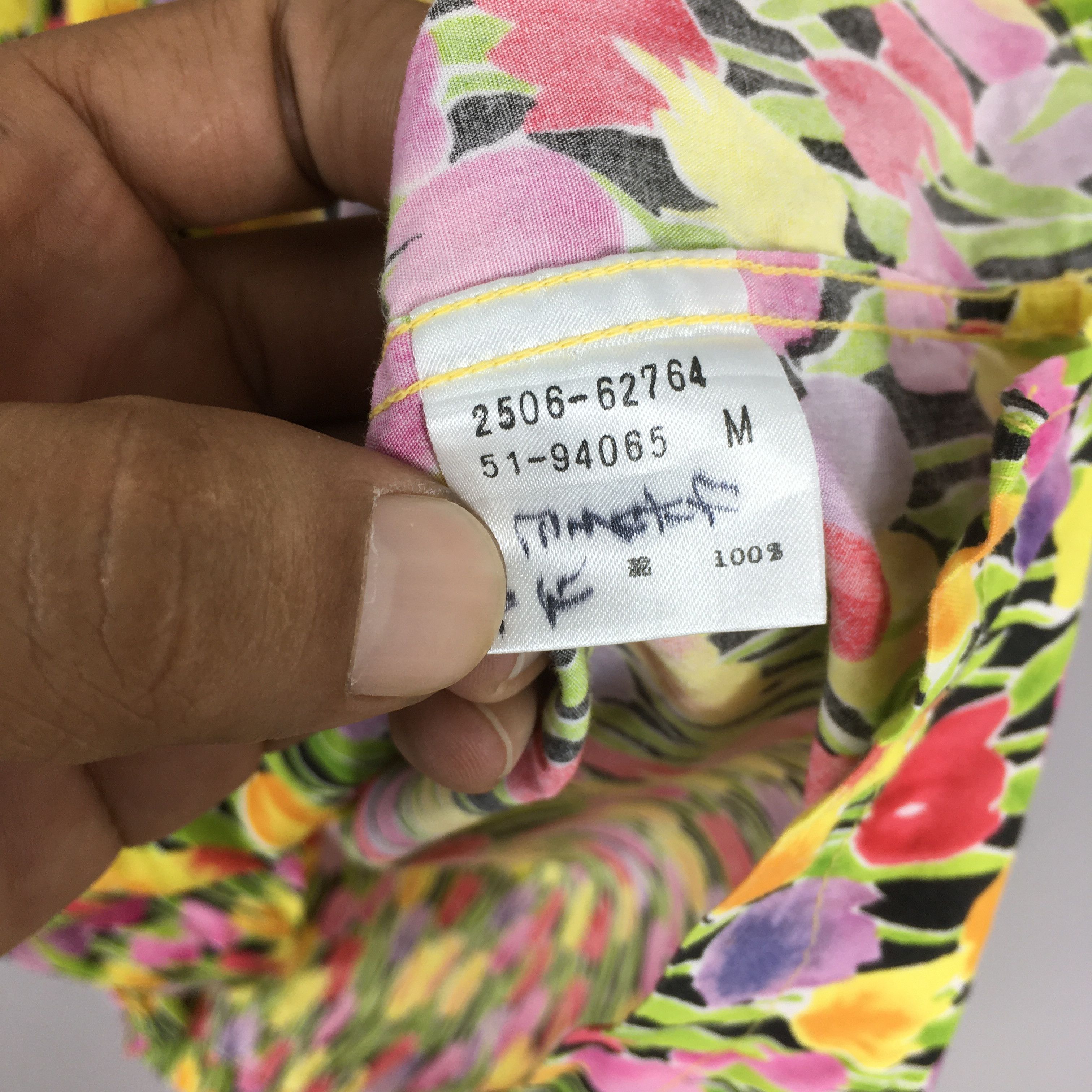 Vintage Vintage Mayson Tulips Bulb Flower Shirt Medium Size US M / EU 48-50 / 2 - 5 Thumbnail