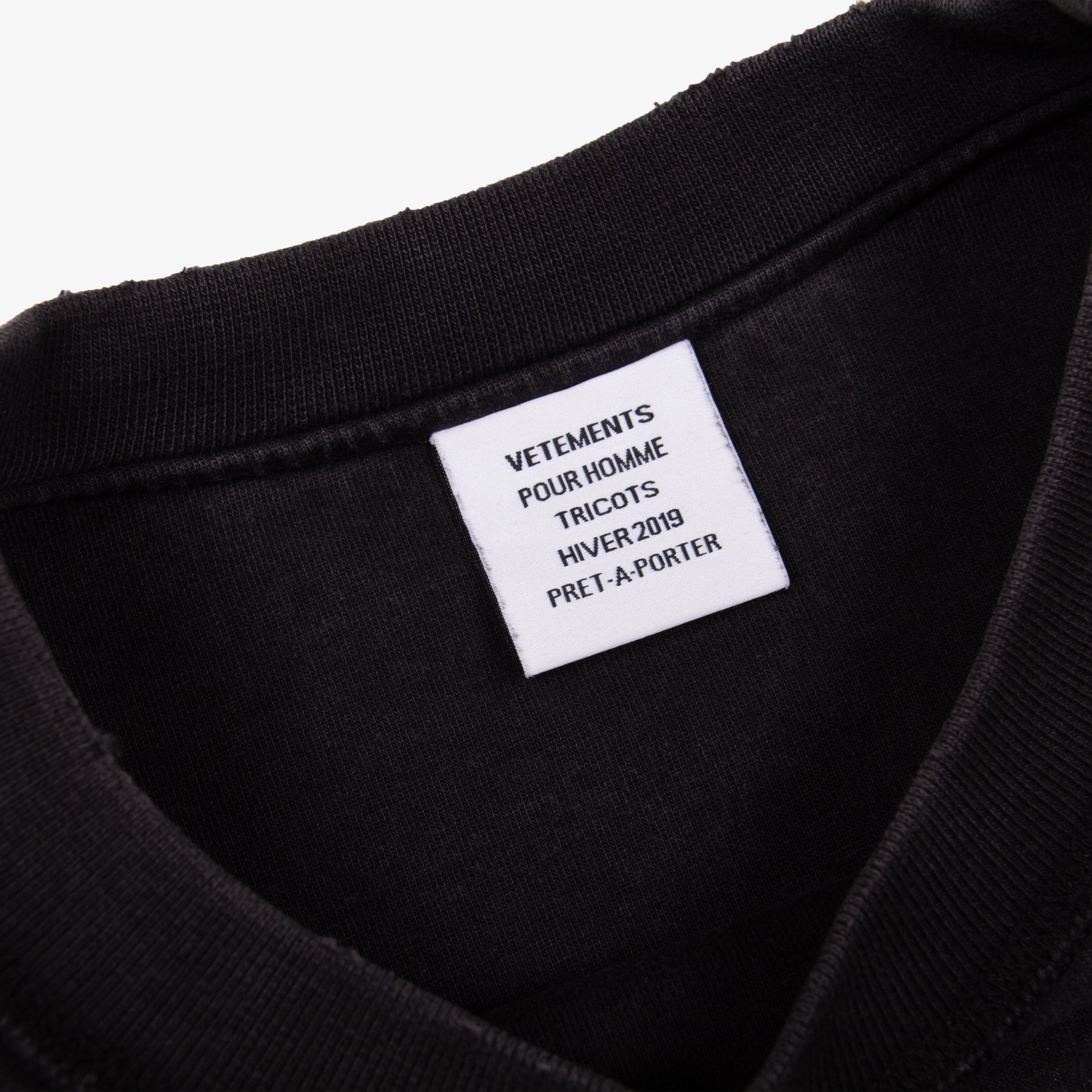 Vetements BALENCIAGA BFRND REVERSE STRUCTURE LONG SLEEVE Size US S / EU 44-46 / 1 - 4 Thumbnail