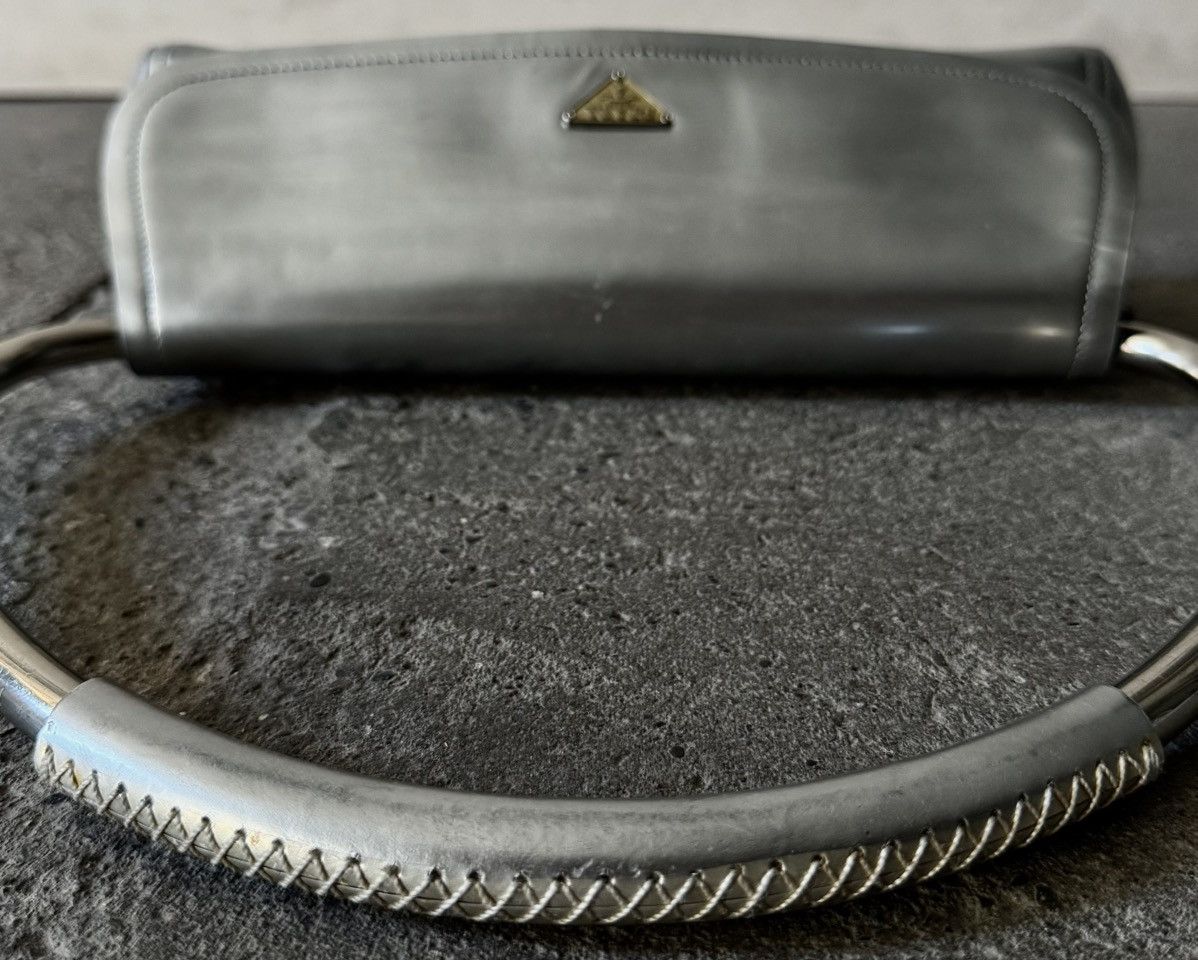 Prada Archive Prada - Miuccia - SS2003 - Silver Metal Swing Bag Size ONE SIZE - 10 Thumbnail