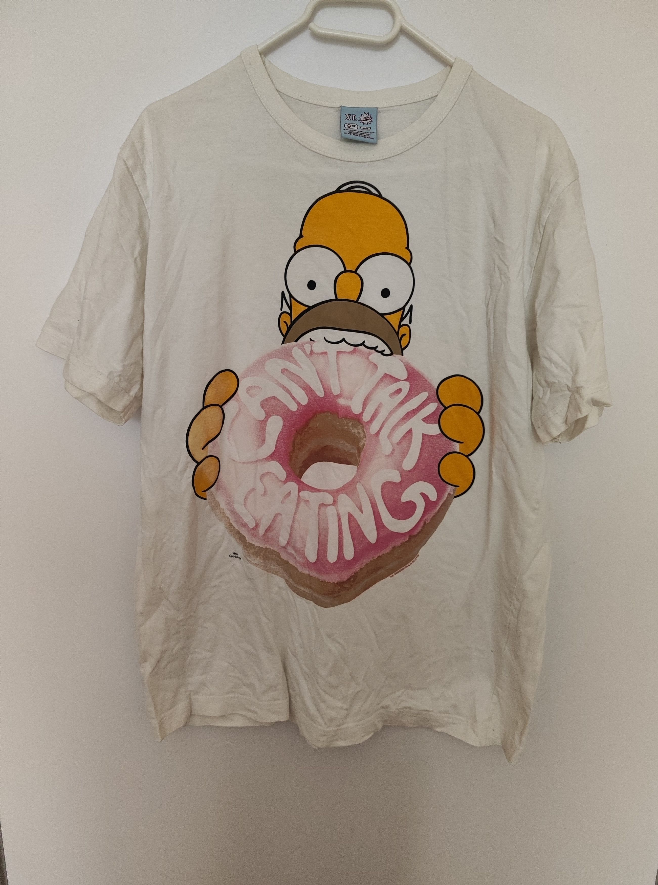 The Simpsons × Vintage “Homer Simpson Donut Tee 2013 – Logoshirt Vintage” Size US XL / EU 56 / 4 - 1 Thumbnail