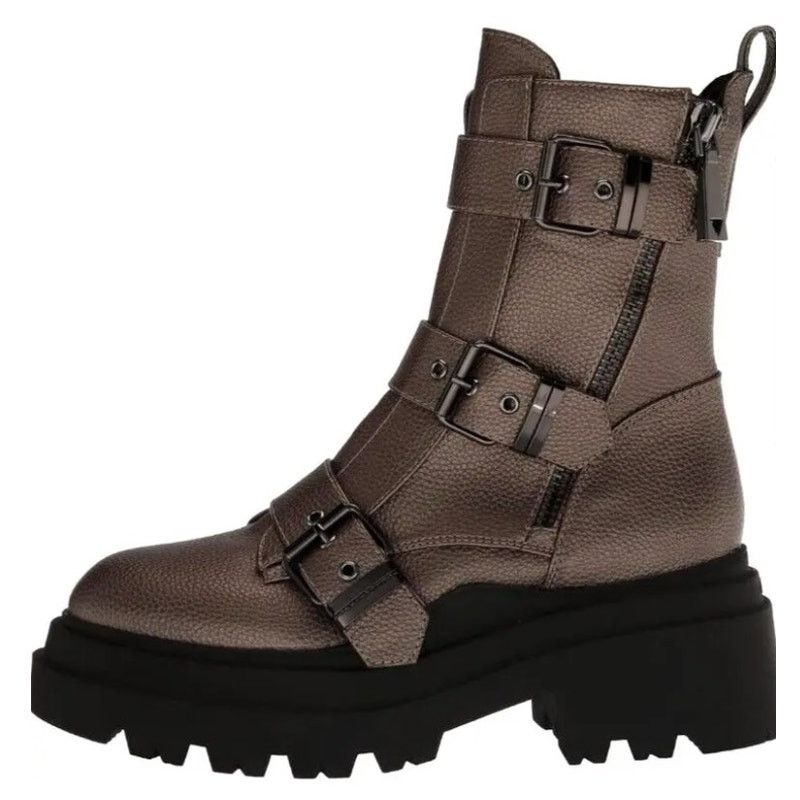 Guess GUESS Womens NEW Combat Valicia Faux Leather Boots Size 7.5 Size US 7.5 / IT 37.5 - 2 Thumbnail