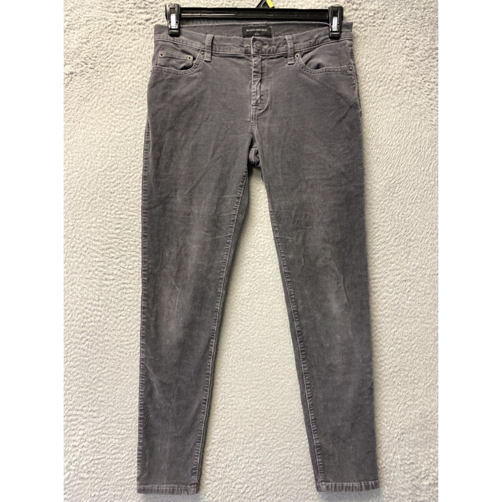 Banana Republic Banana Republic Jeans Corduroy Women’s 30x27 Gray Skinny Stretch / 162-2 for Women Size 30" / US 8 / IT 44 - 2 Thumbnail