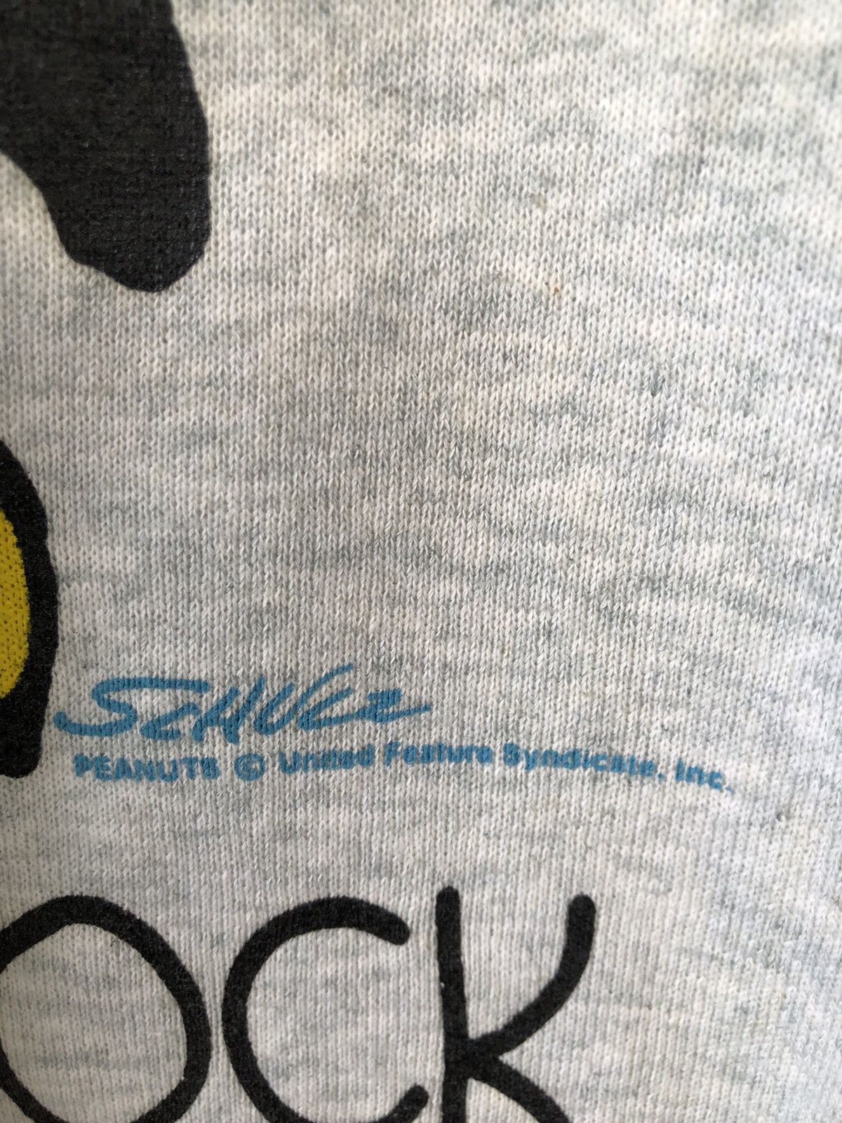Band Tees × Cartoon Network × Vintage Vintage 90s WOODSTOCK Peanuts Sweatshirt Size US L / EU 52-54 / 3 - 5 Thumbnail