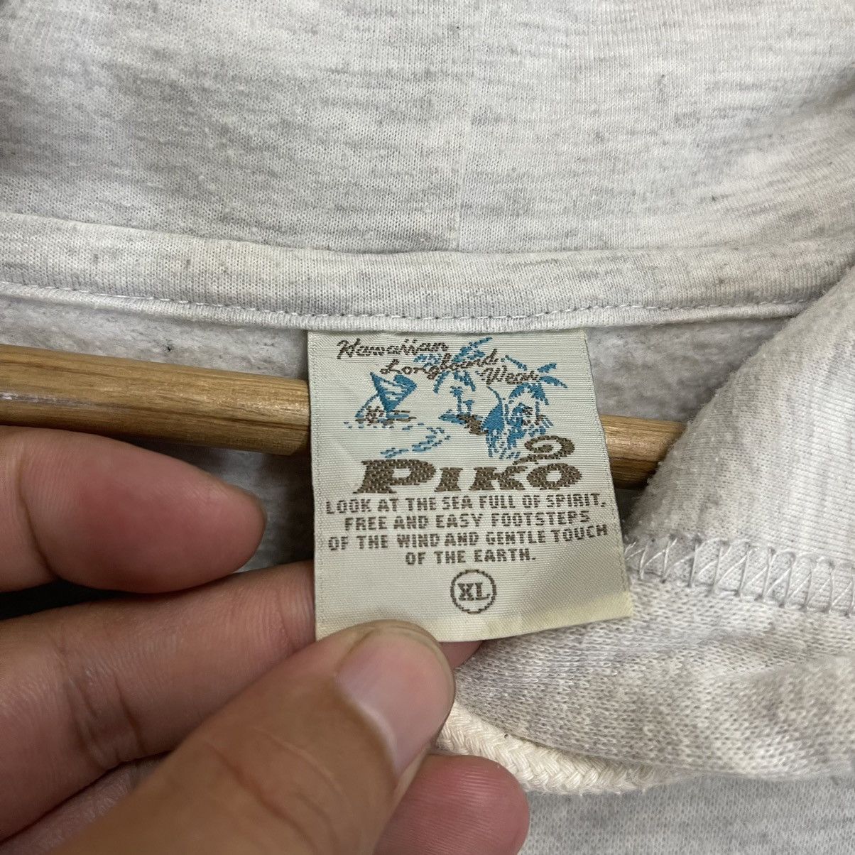 Billabong × Japanese Brand Vintage Piko Surf Hawaiian Longboard Wear Pullover Hoodies Size US L / EU 52-54 / 3 - 8 Thumbnail