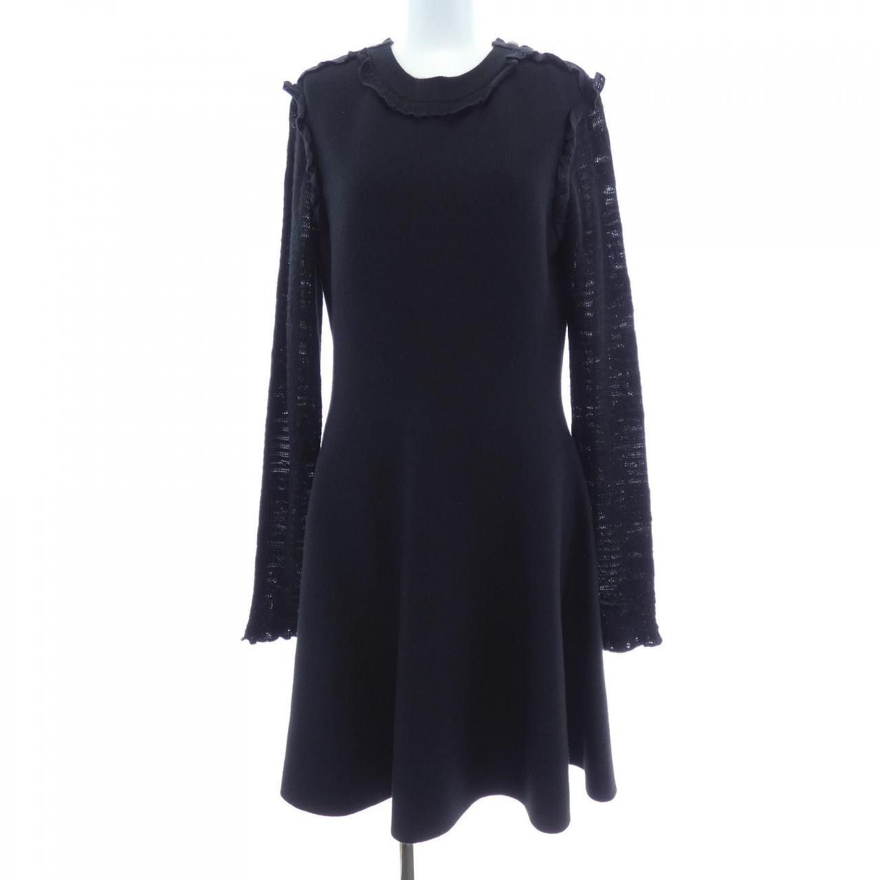 Chanel Chanel Chanel Silk Cashmere Dress Textile Dresses P54867K07199 DUTY FREE for USA Size ONE SIZE - 1 Thumbnail