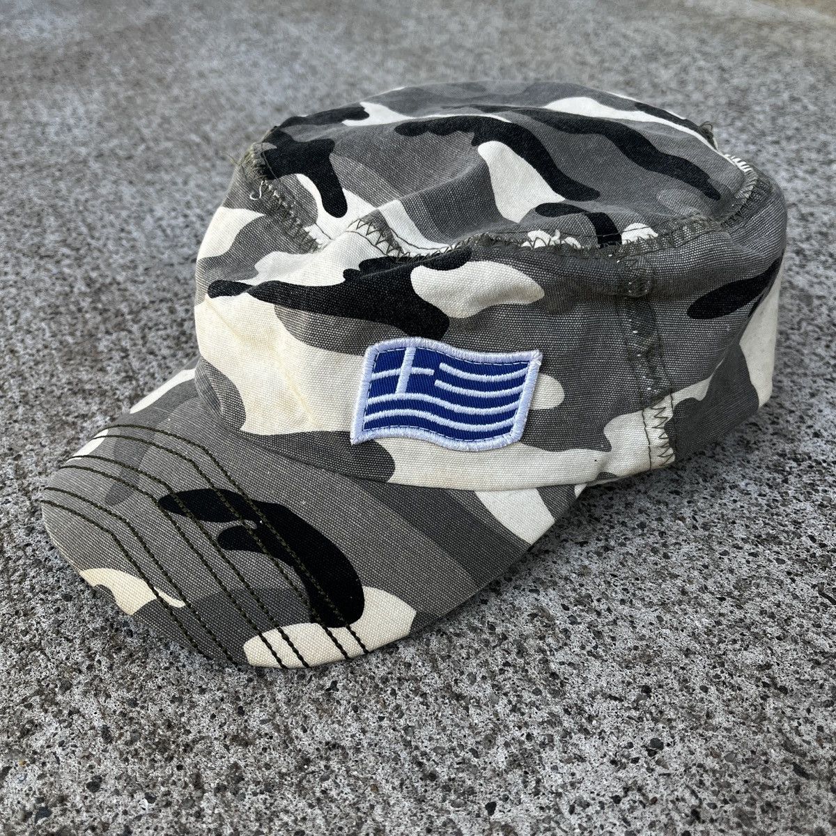 Vintage Vintage Greece Military Cap Hat Size ONE SIZE - 1 Thumbnail