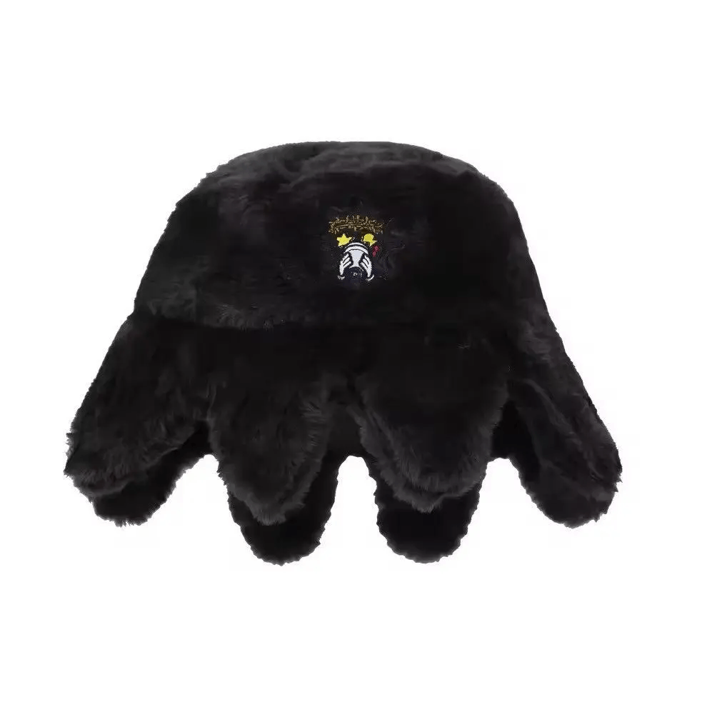 Japanese Brand Black Cotton Bucket Hat Unisex Size ONE SIZE - 1 Thumbnail