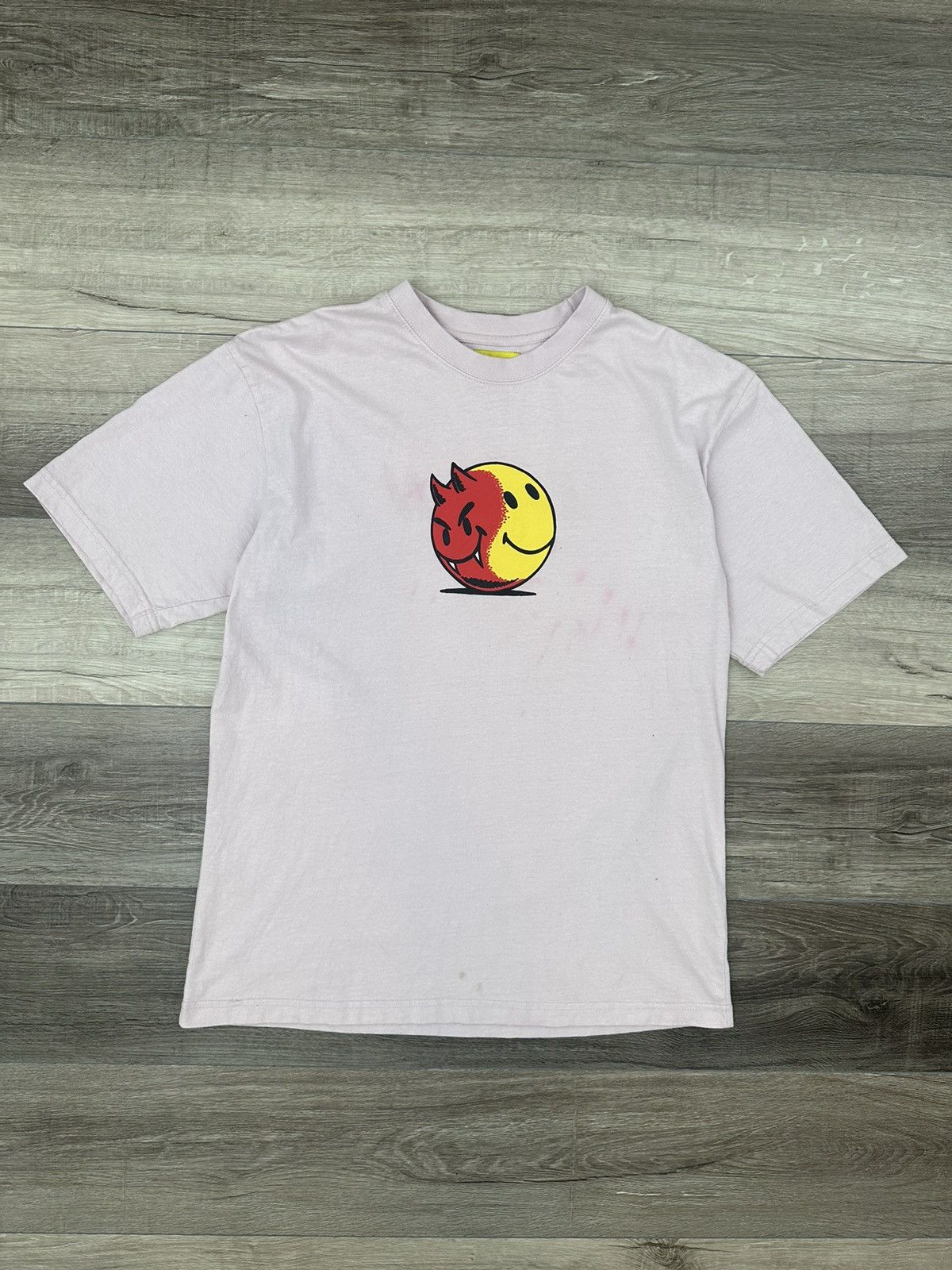 Market Market Devil / Smiley Face Flames Tee Sz. Large CTM Size US L / EU 52-54 / 3 - 6 Thumbnail