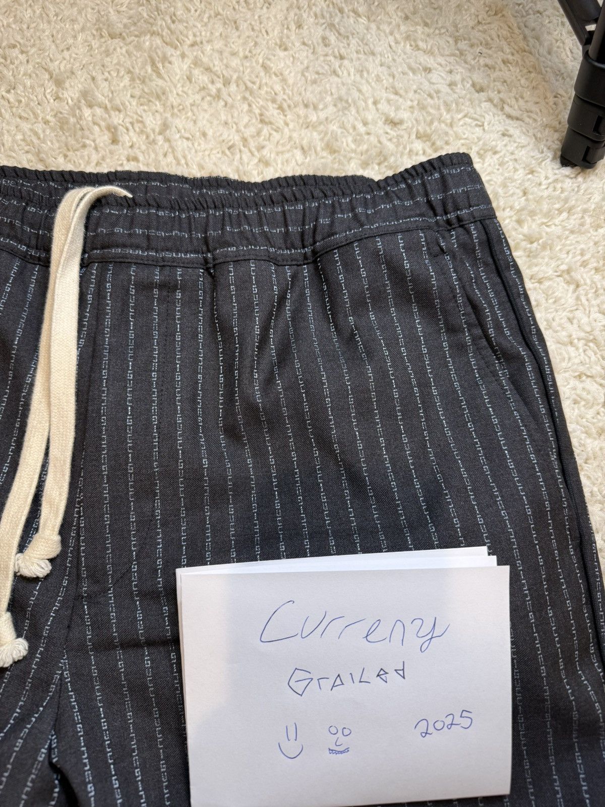 Gucci GUCCI Pintstripe Stitched Pants $1450msrp🕴️✨ Size US 29 - 9 Thumbnail