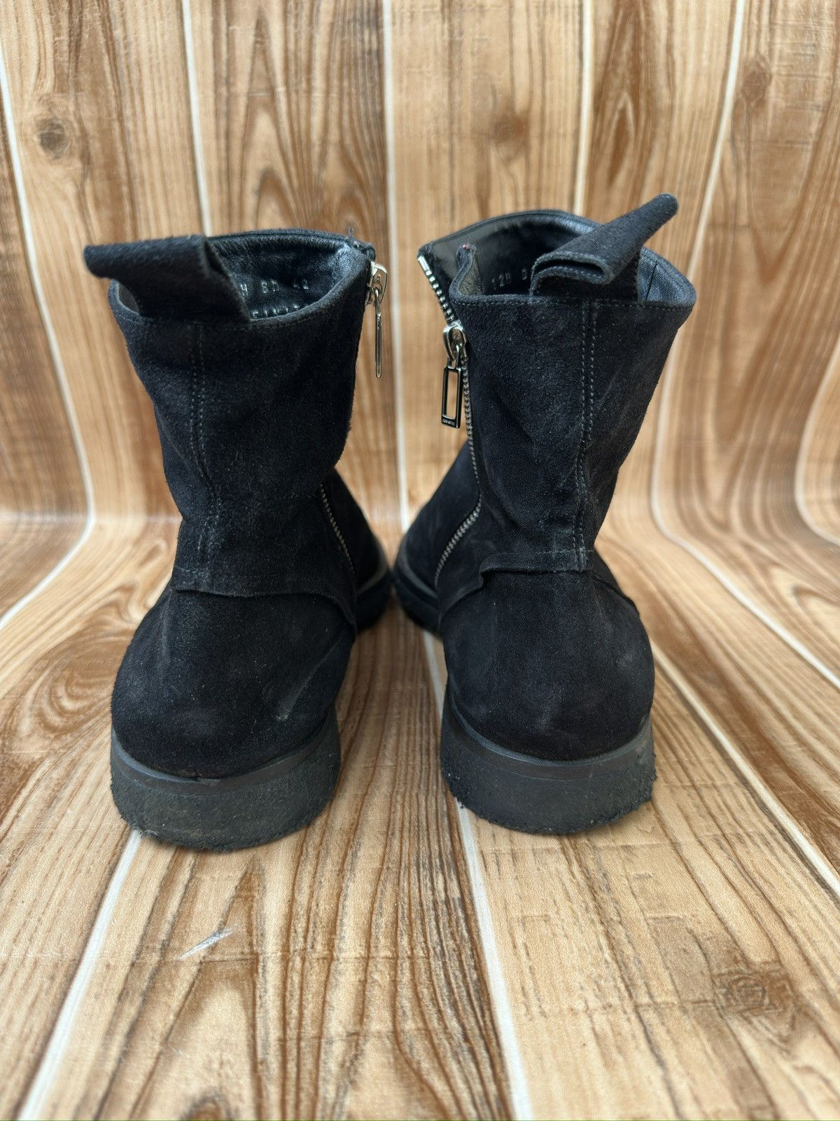 Dior × Kris Van Assche Dior Homme KVA 12AW Calf Skin Zip Boots Size US 9 / EU 42 - 9 Thumbnail