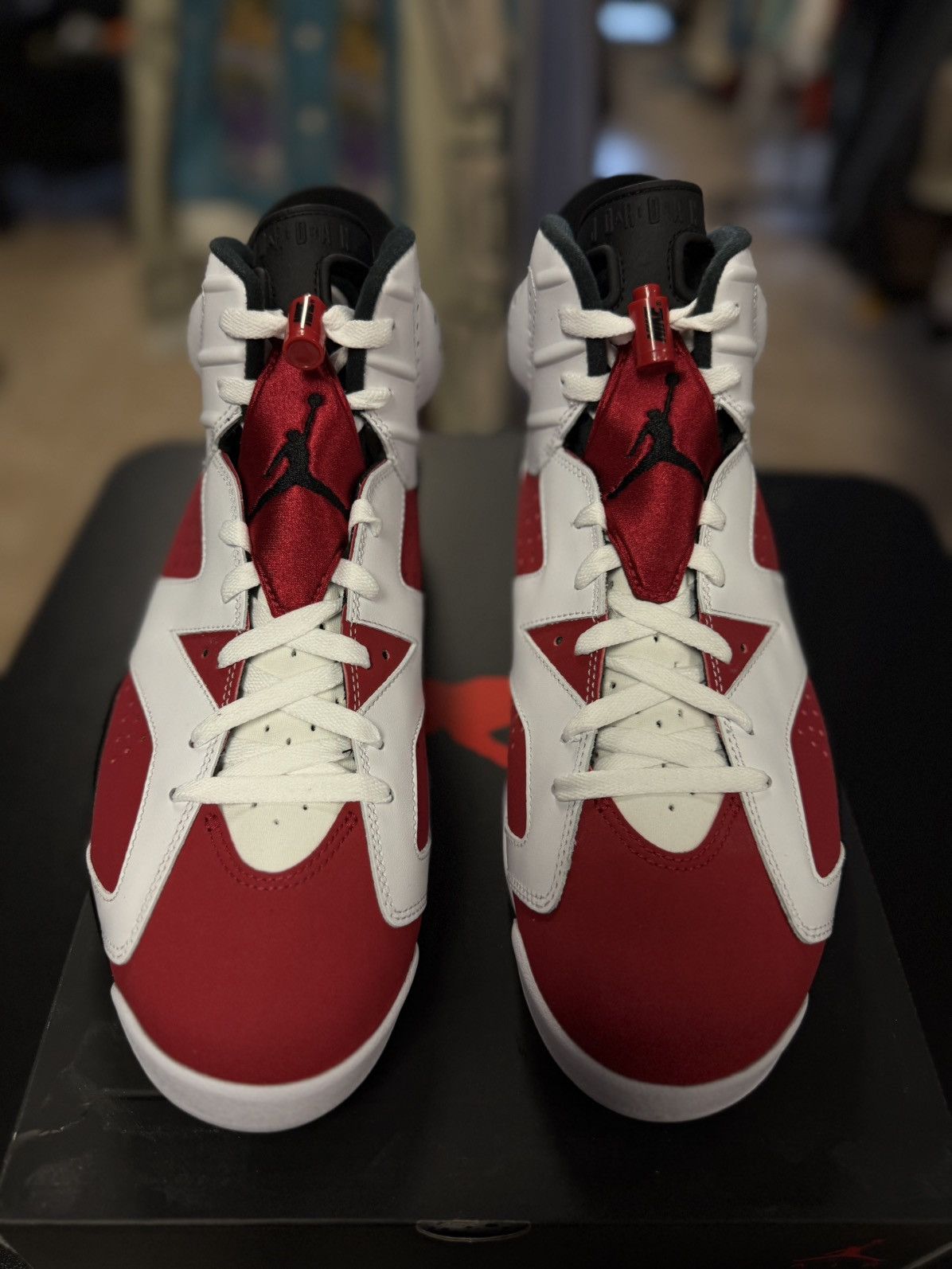 Jordan Brand × Nike Jordan 6 Carmine Size 12 (NEW) (CT8529-106) Size US 12 / EU 45 - 6 Thumbnail