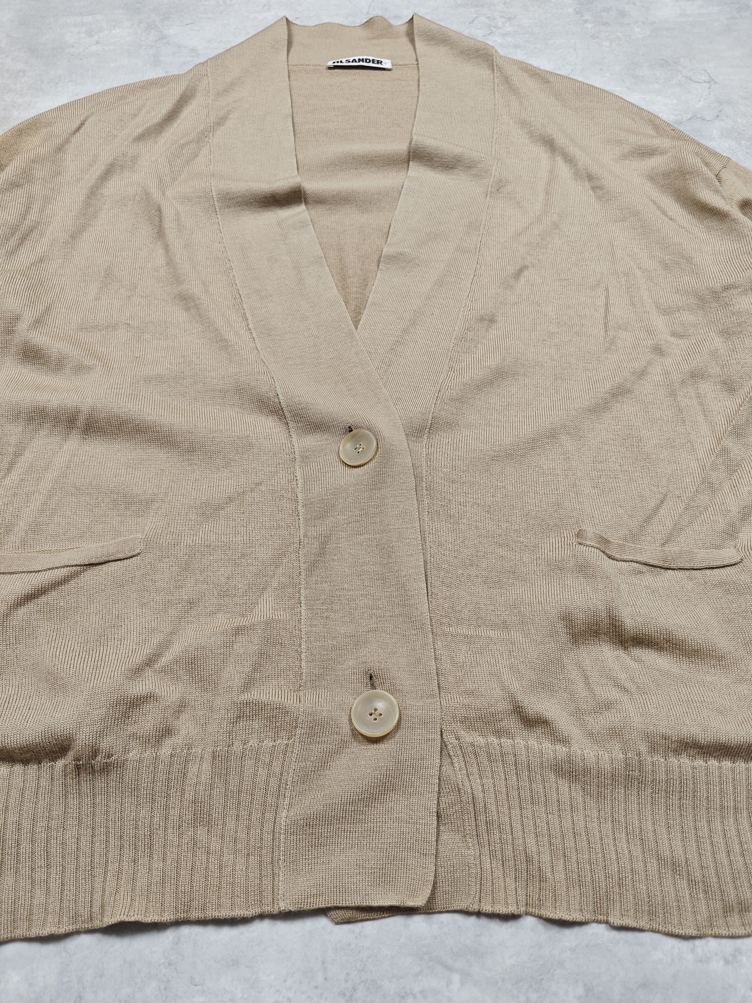 Jil Sander Jil Sander Vintage Cardigan Size L / US 10 / IT 46 - 2 Thumbnail