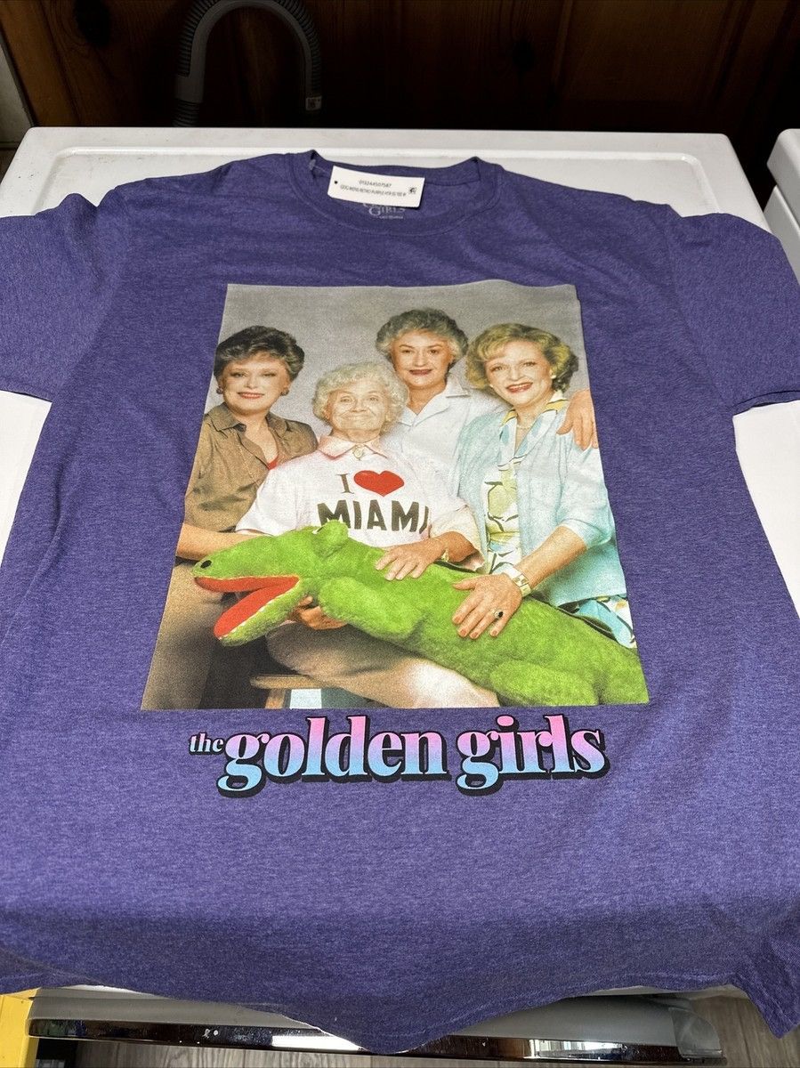 Vintage NEW Golden Girls “I Love Miami” s/s tee, men’s M, croc gator Size US M / EU 48-50 / 2 - 2 Thumbnail