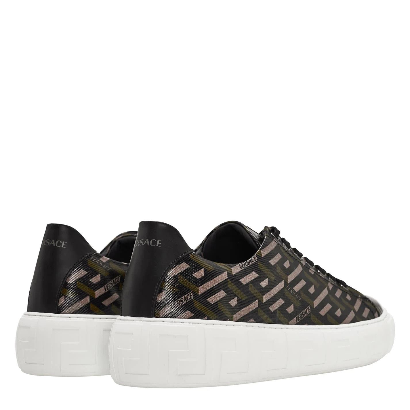 Versace Versace Greca Low Top Sneakers Men's Size US 9 EU 42 Size US 9 / EU 42 - 7 Thumbnail