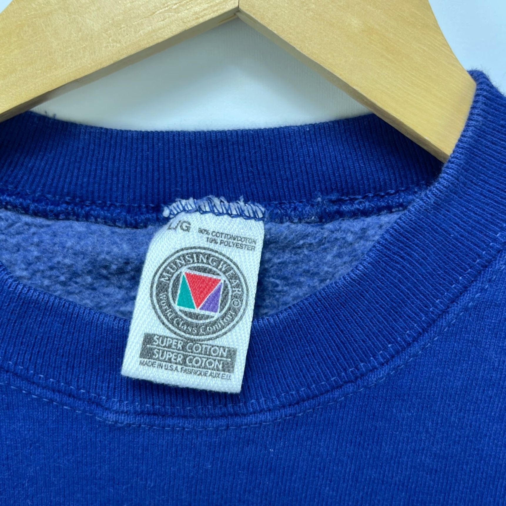 Vintage VINTAGE Hawaii Fish Sweatshirt L Mens Blue 90s Nature Animal Shirt Pullover Size US L / EU 52-54 / 3 - 4 Thumbnail