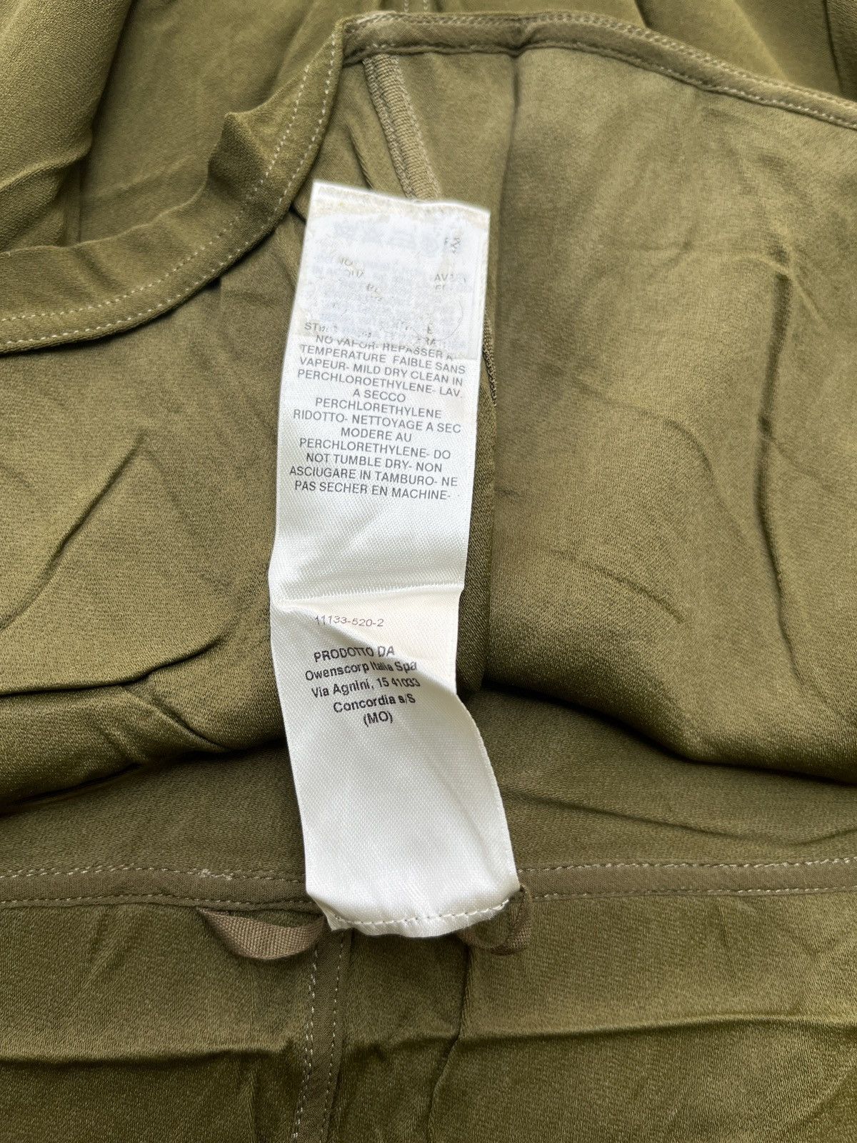 Rick Owens Rick Owens Sisyphus F/W18 Dirty Green Dress Size S / US 4 / IT 40 - 6 Thumbnail