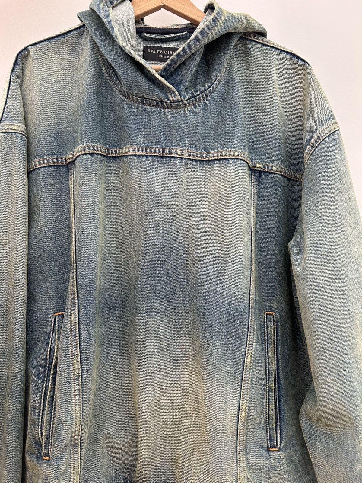 Balenciaga Balenciaga Denim Jacket Size US M / EU 48-50 / 2 - 1 Thumbnail