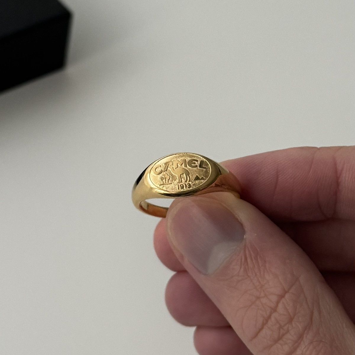 Camel Camel ring 18K gold plated Size 40 - 2 Thumbnail