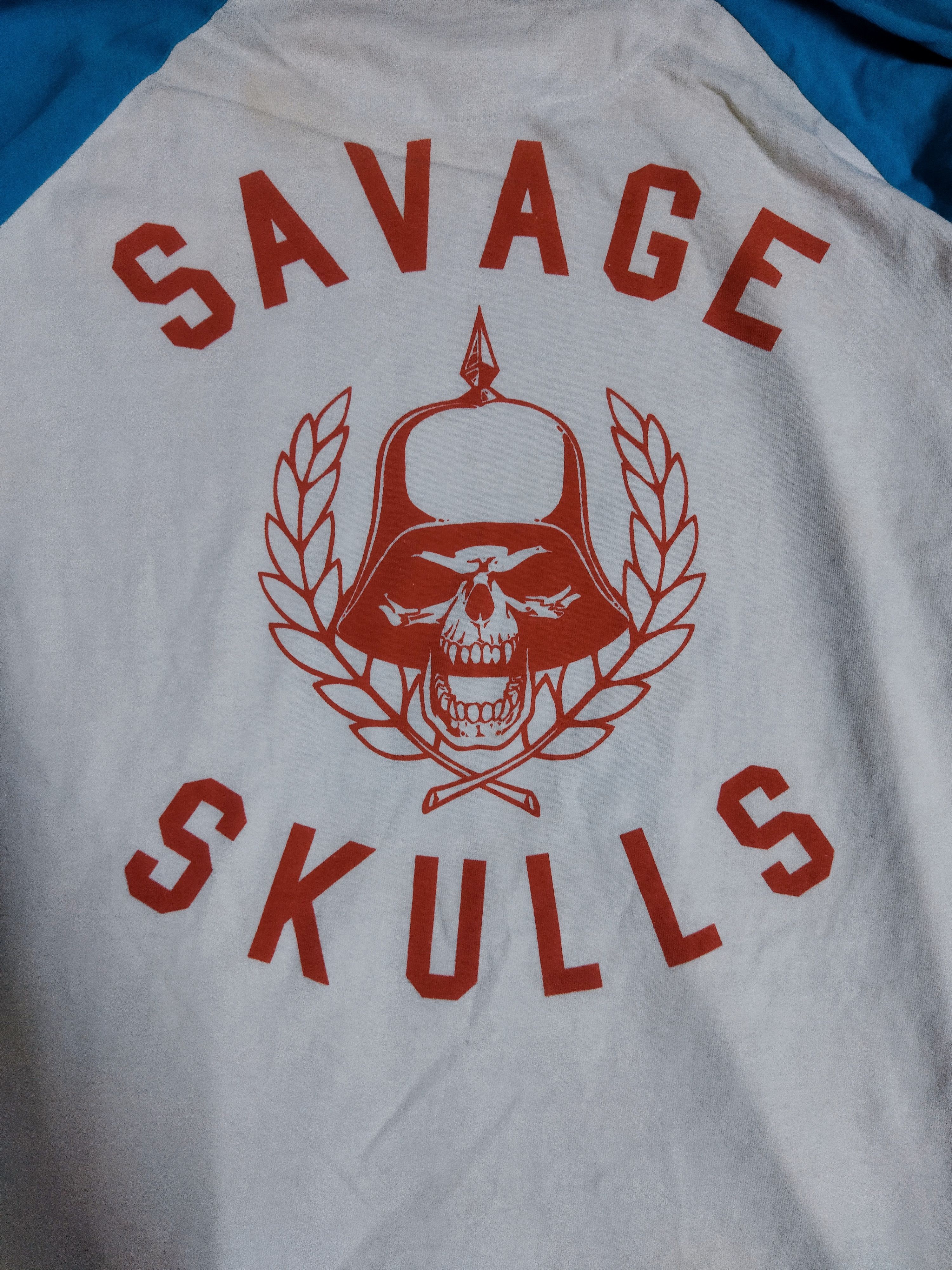 Supreme Supreme Savage Skulls Tee Size US XL / EU 56 / 4 - 3 Thumbnail