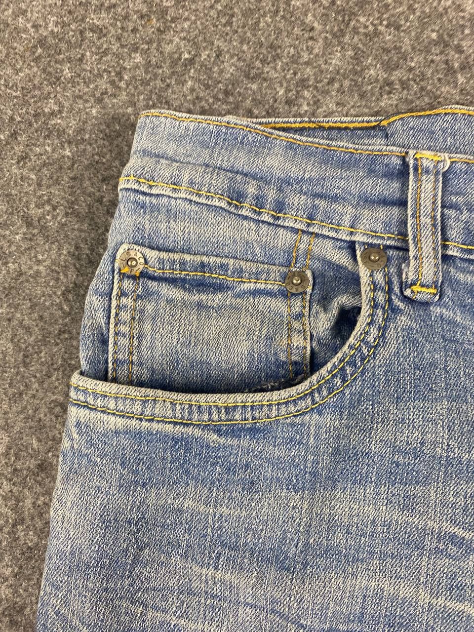 Levi's levis 502 regular taper denim nice design Size US 33 - 10 Thumbnail
