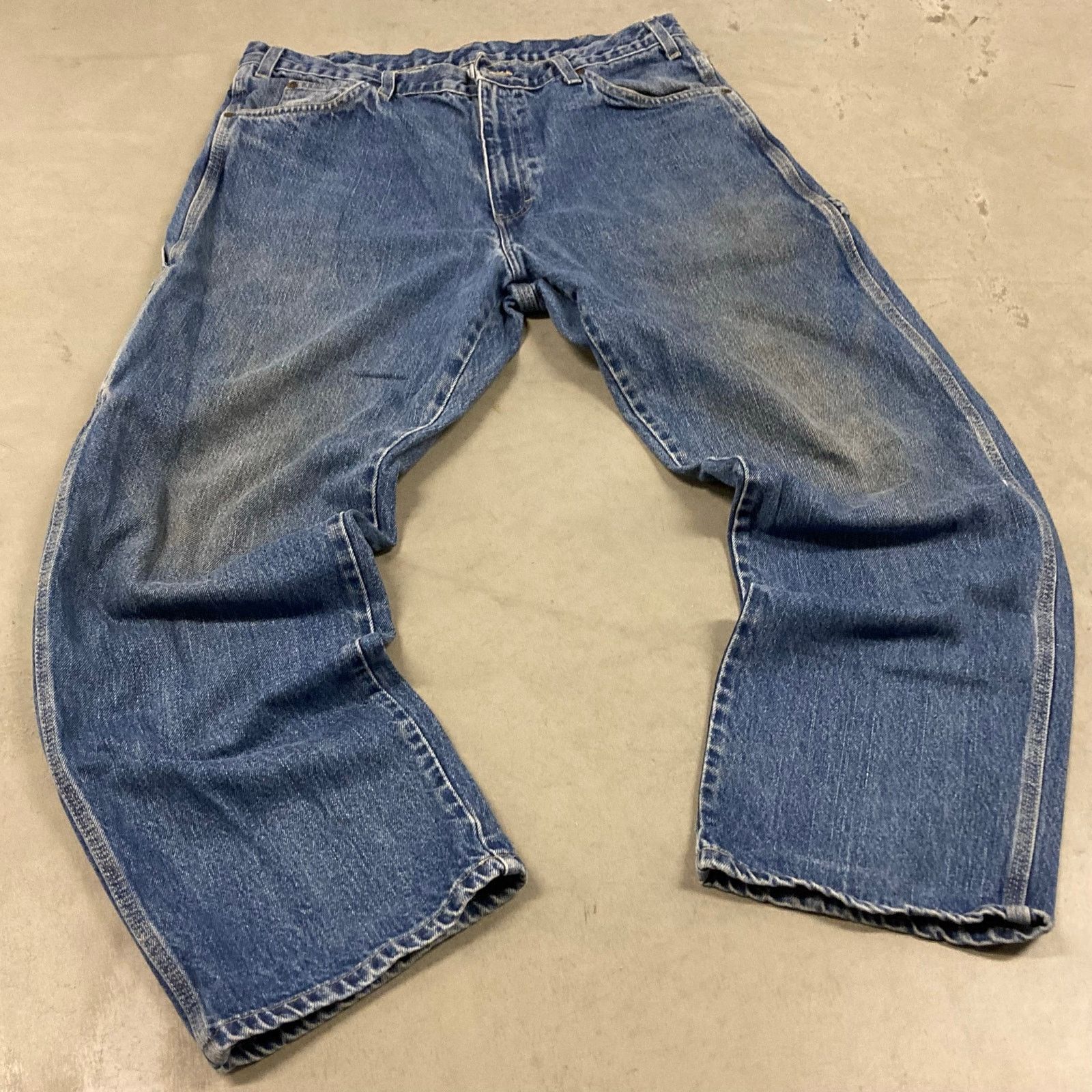 Dickies × Vintage Y2K baggy dickies carpenter Jeans 36x30 Size US 36 / EU 52 - 1 Thumbnail
