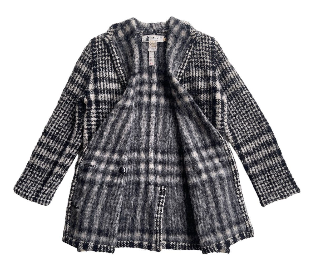 Lanvin Lanvin Mohair Luxury Coat Size S / US 4 / IT 40 - 4 Thumbnail